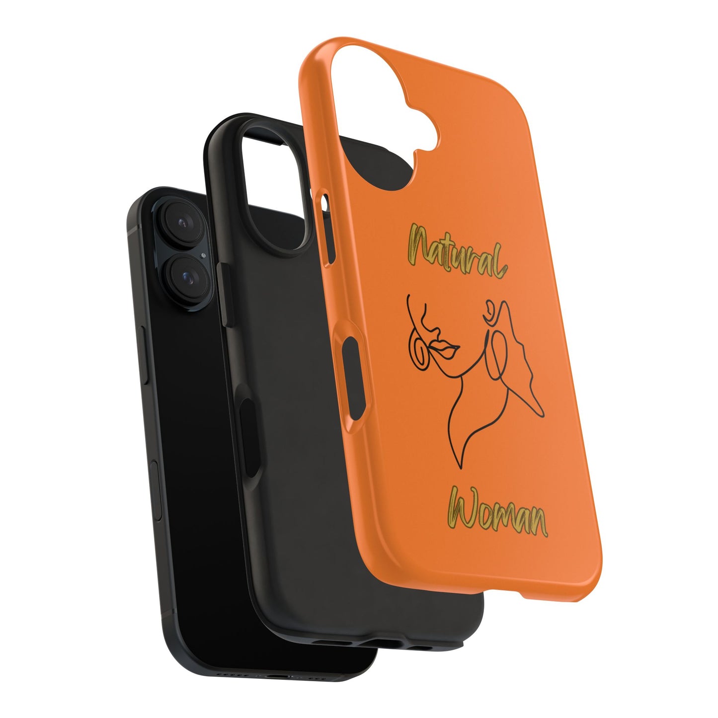 Natural Woman Lips (BL)Tough Phone Cases CRUSTA