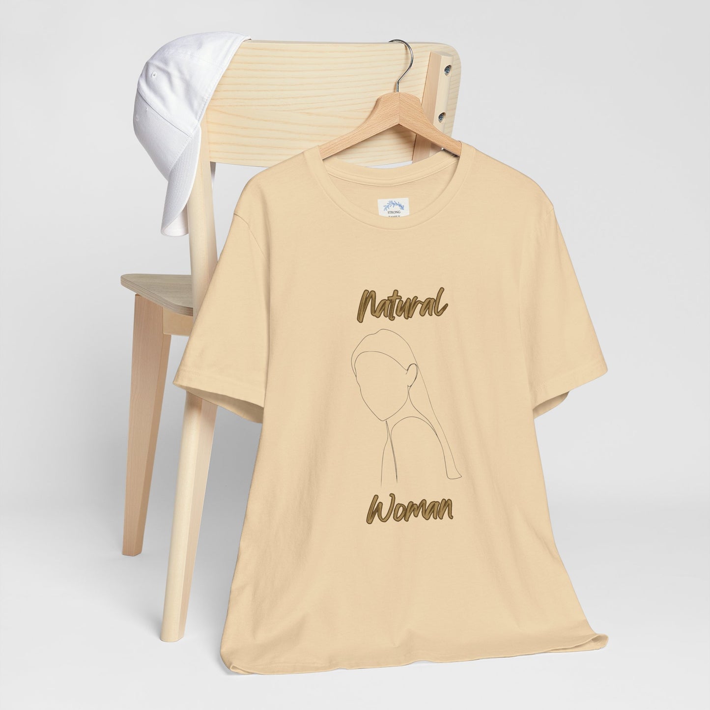 Natural Woman Tilted Look (BL) Short Sleeve T-Shirt