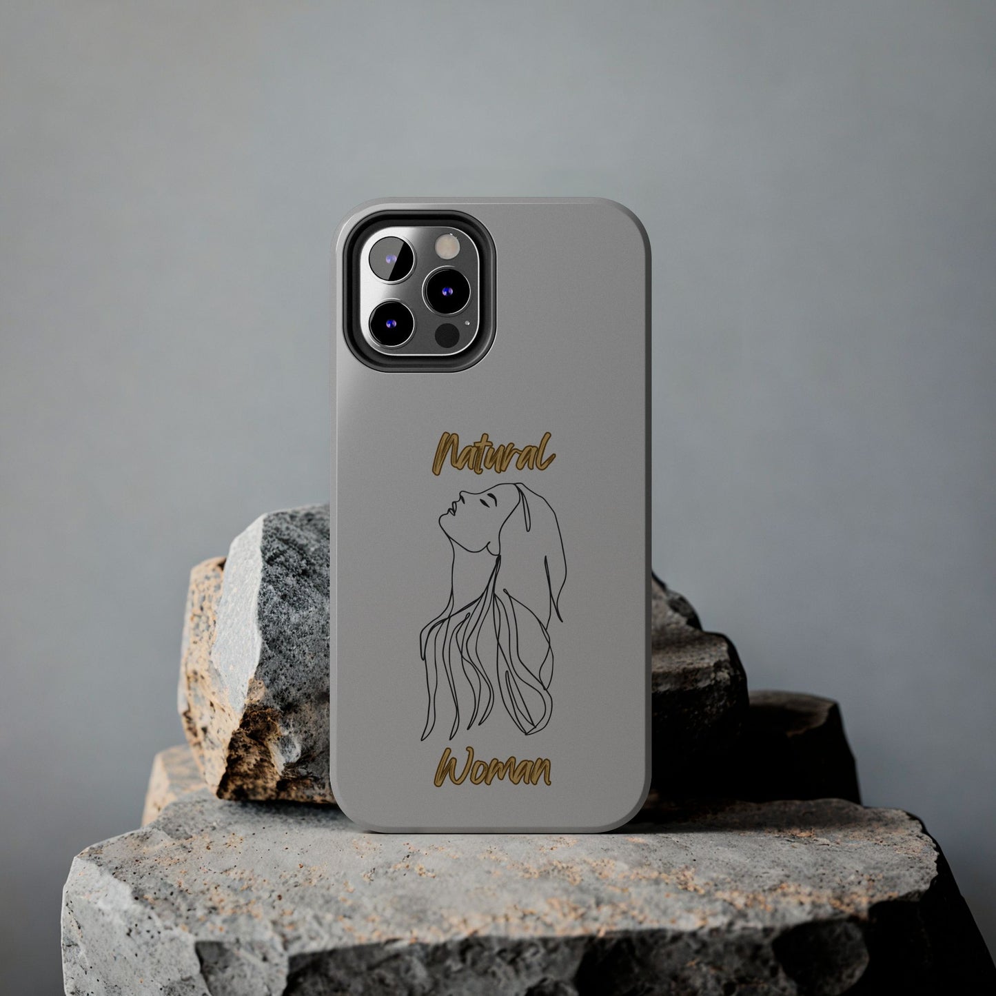Natural Woman Appreciation (BL) Tough Phone Cases LIGHT GREY