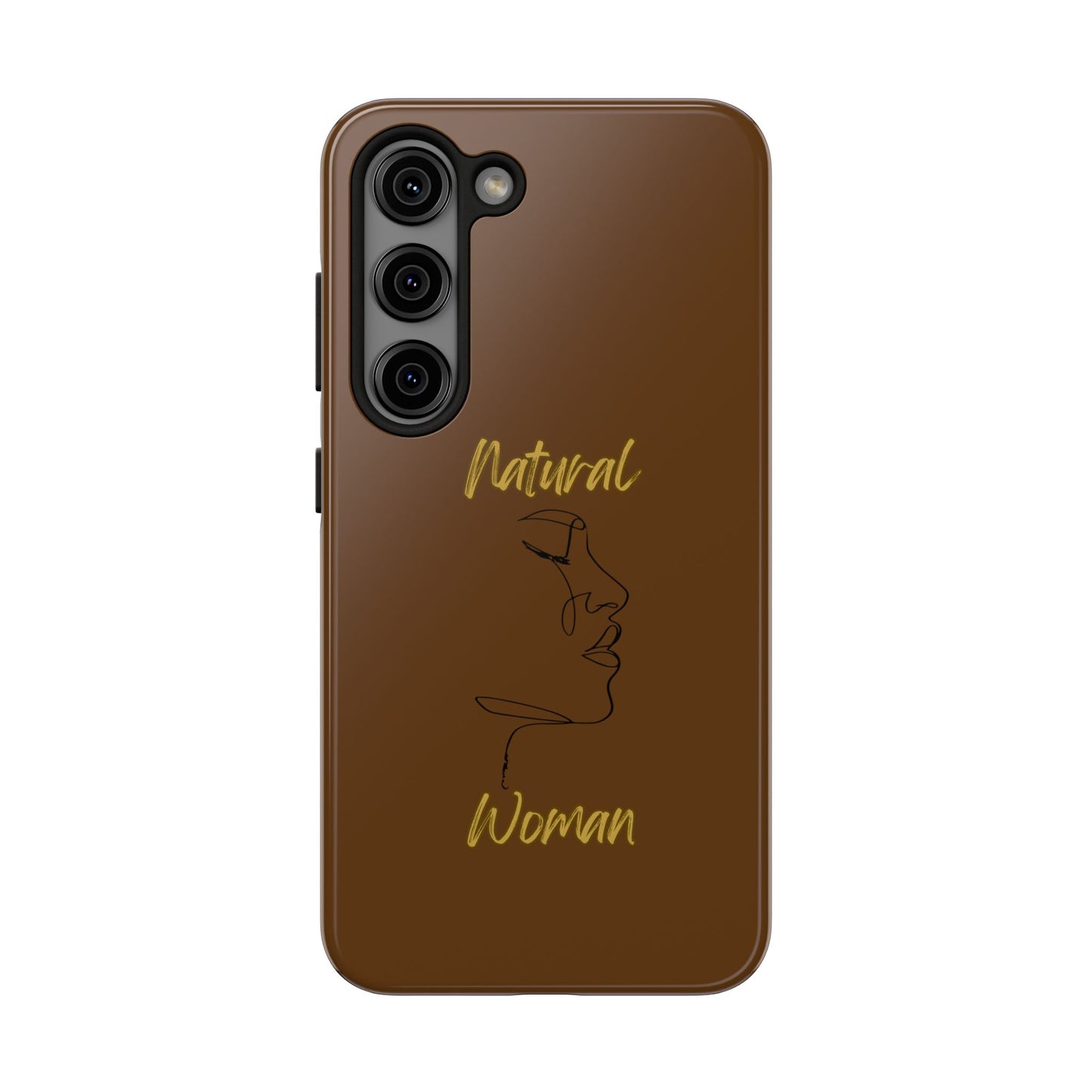 Natural Woman Timeless (BL)Tough Phone Cases BROWN