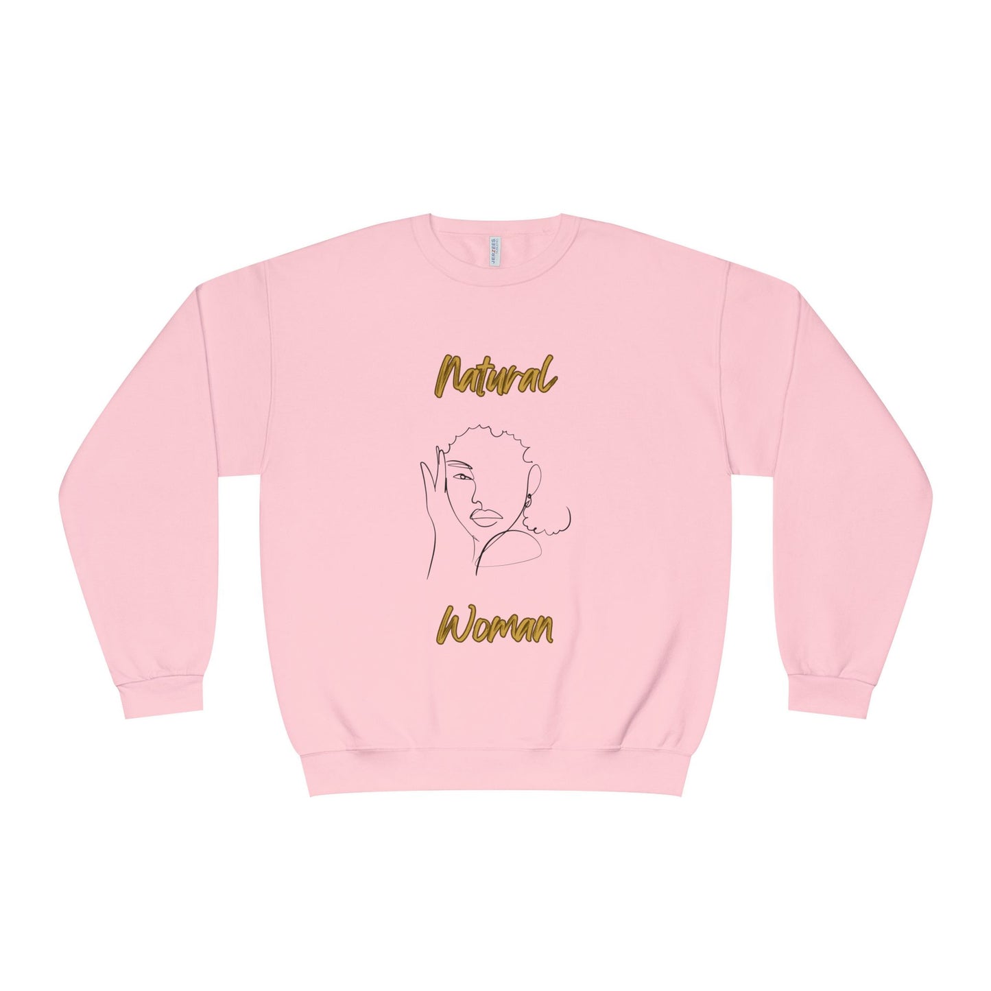 Natural Woman Let's Be Friends (BL) Crewneck Sweatshirt
