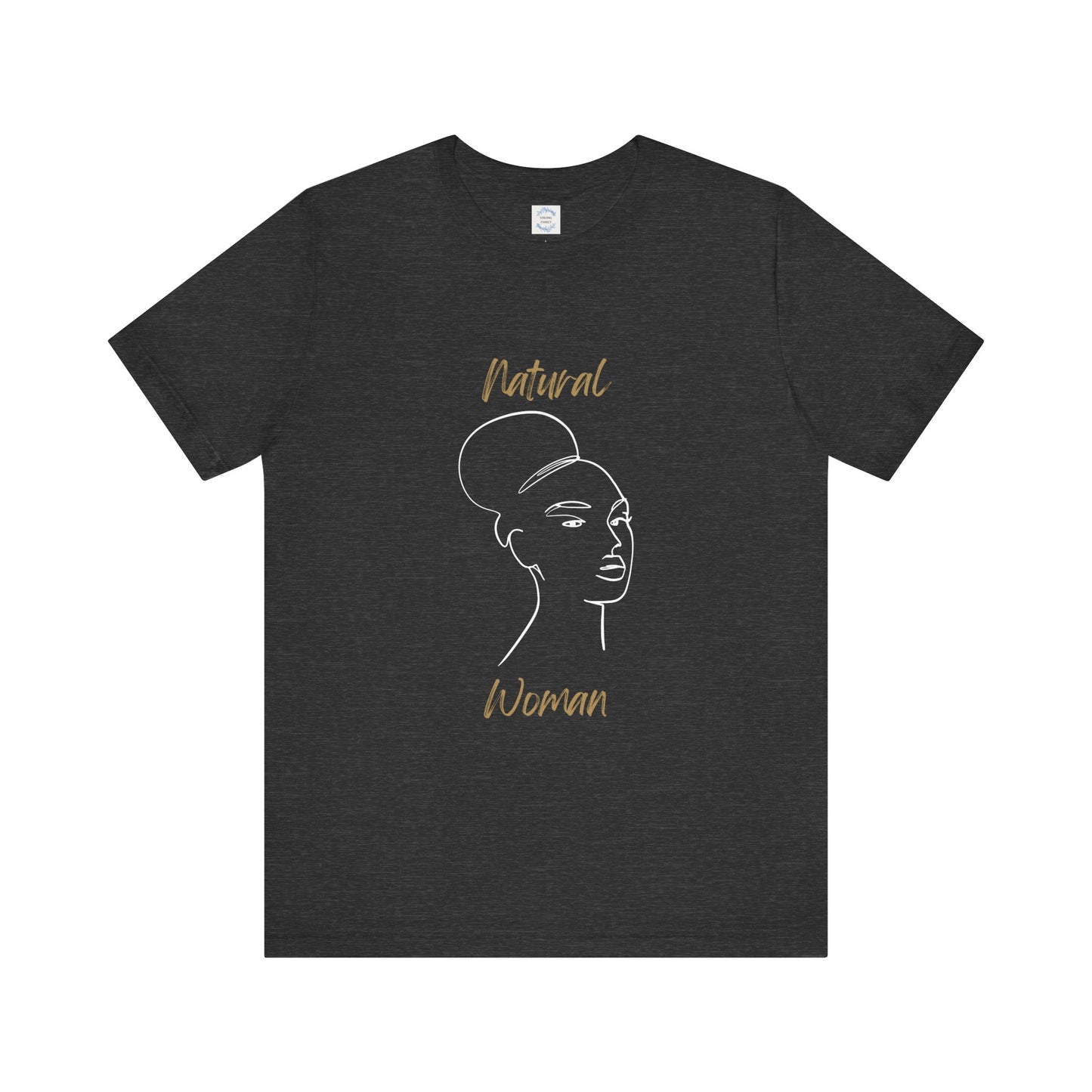 Natural Woman Hair Up (WL) Short Sleeve T-Shirt