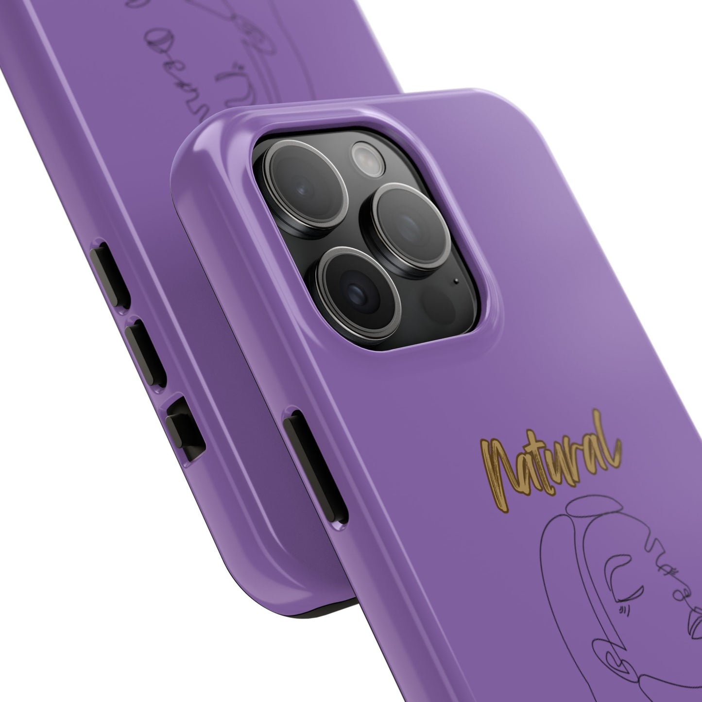Natural Woman Calm (BL) Tough Phone Cases LIGHT PURPLE
