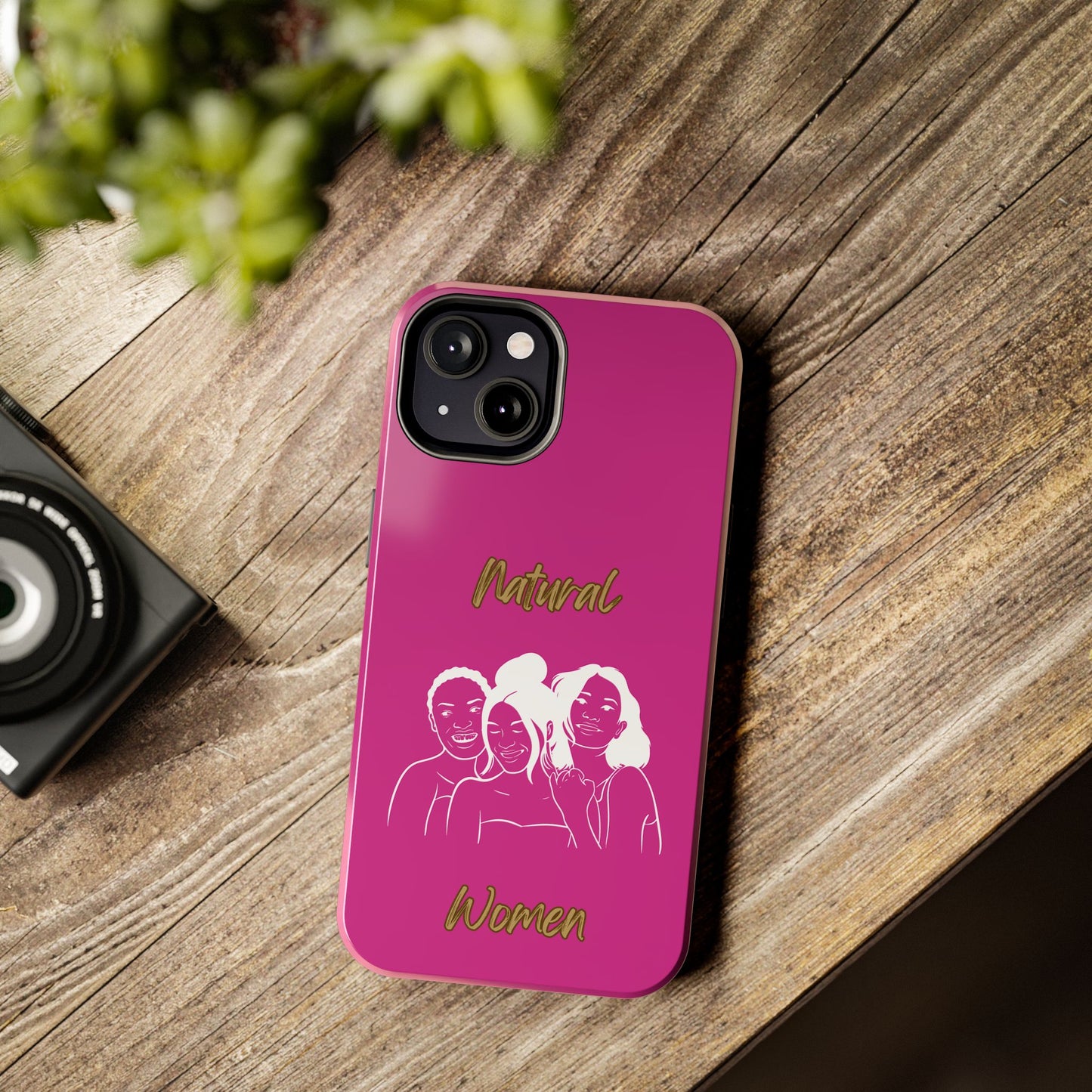 Natural Women Laughing Friends (WL)Tough Phone Cases PINK