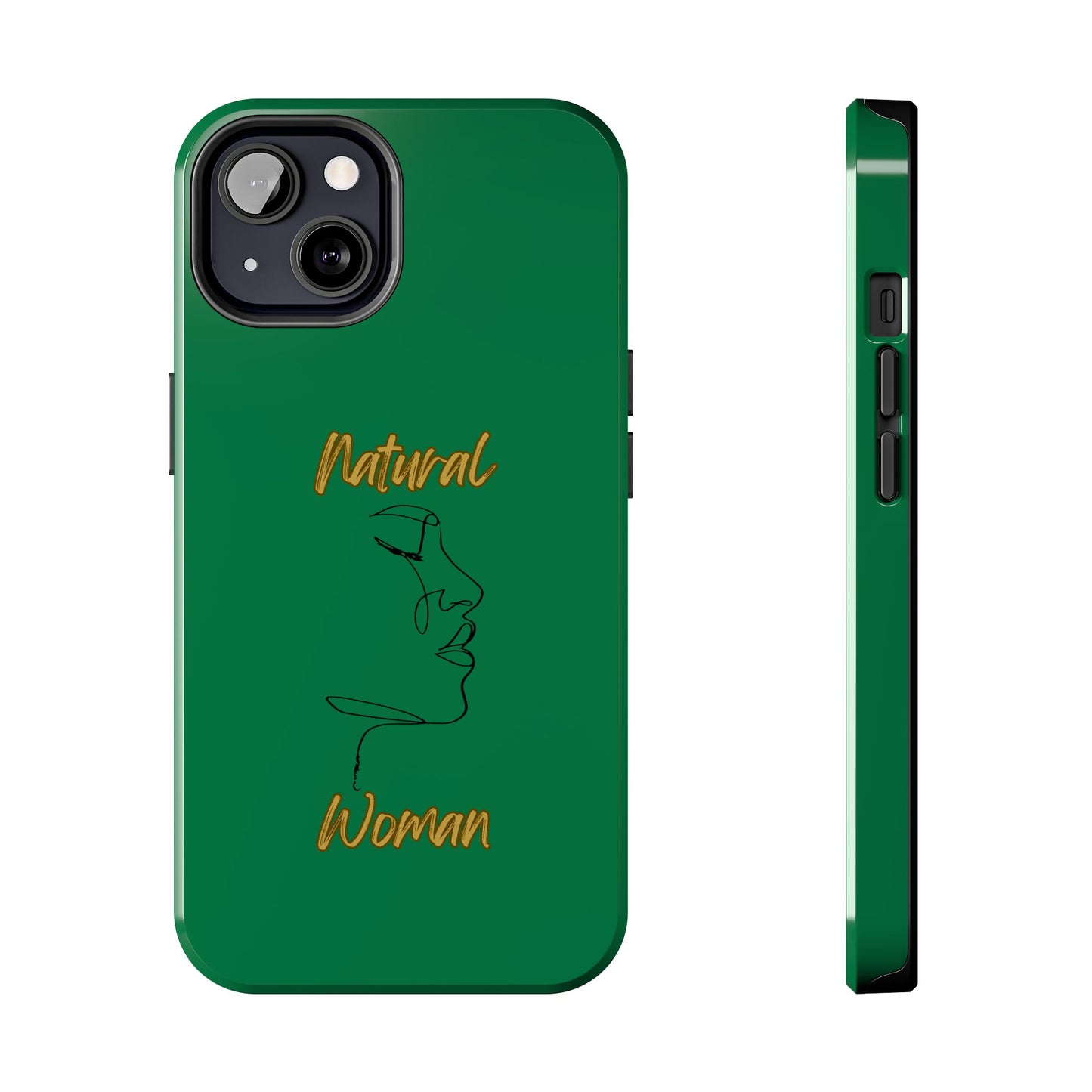 Natural Woman Timeless (BL)Tough Phone Cases DARK GREEN