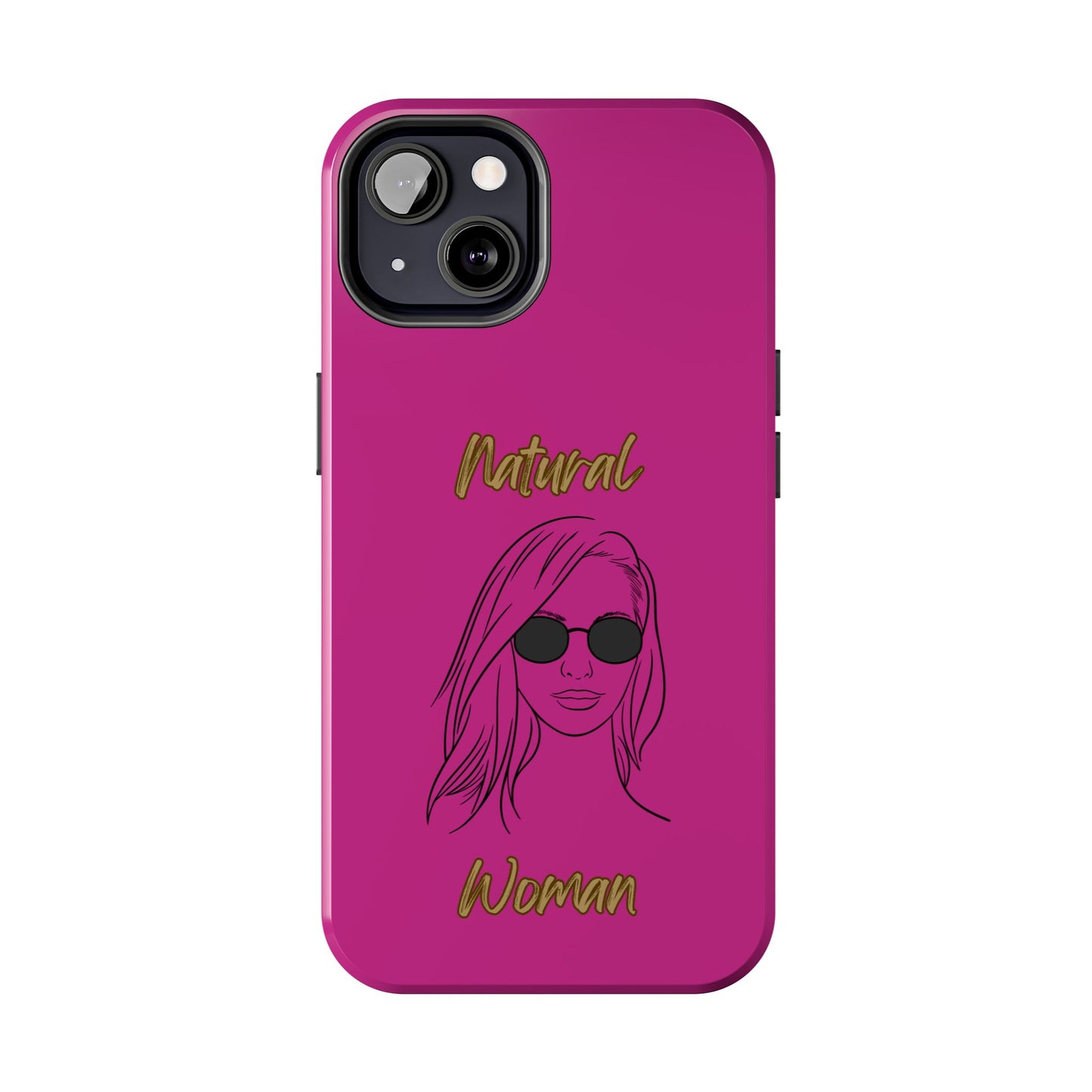 Natural Woman Shades (BL)Tough Phone Cases PINK