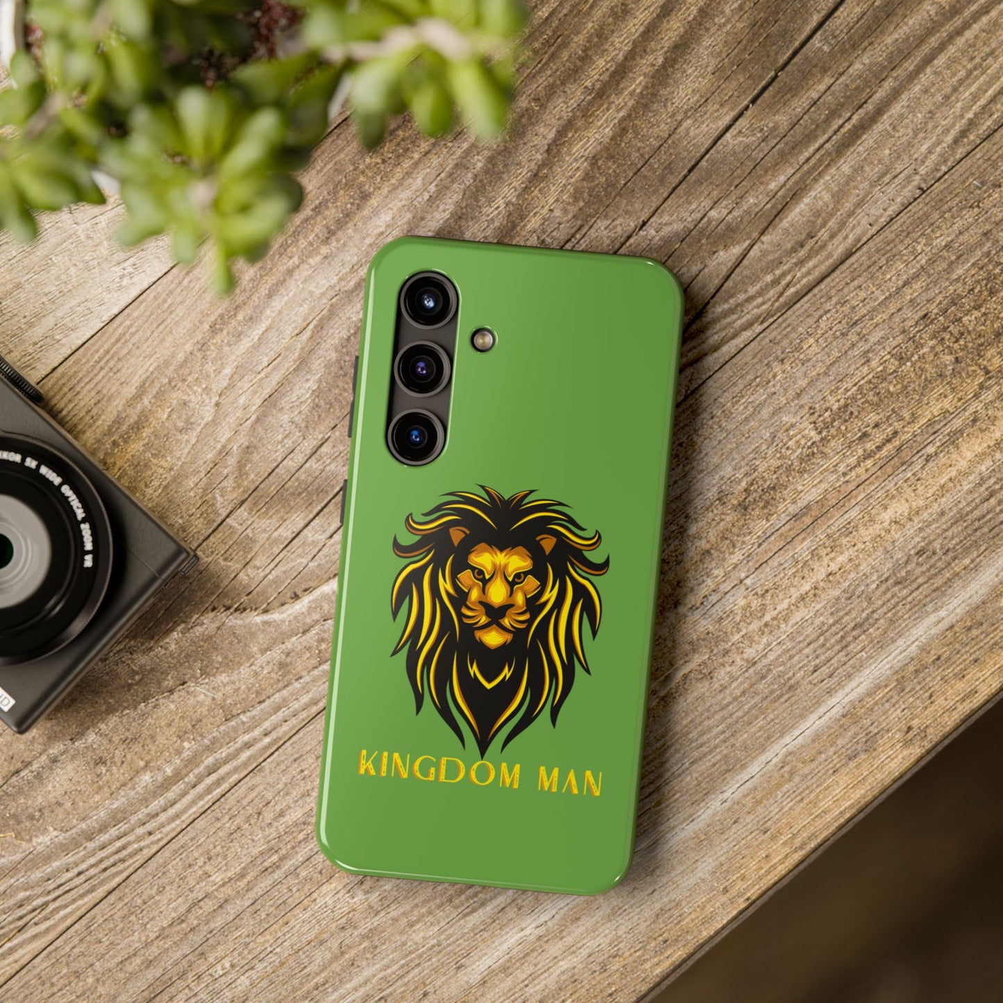 Kingdom Man (Gold Label) Tough Phone Case GREEN