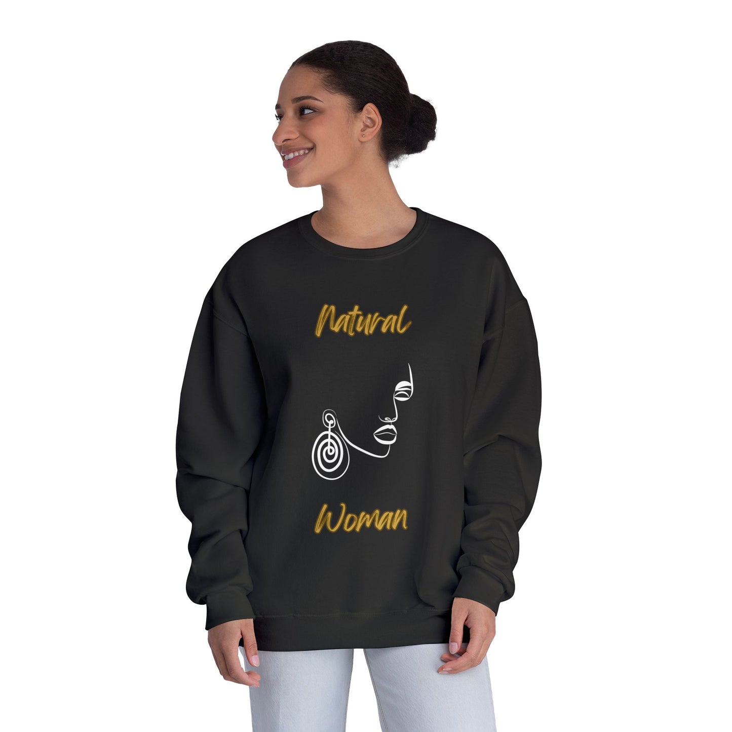 Natural Woman Music In My Soul (WL) Crewneck Sweatshirt