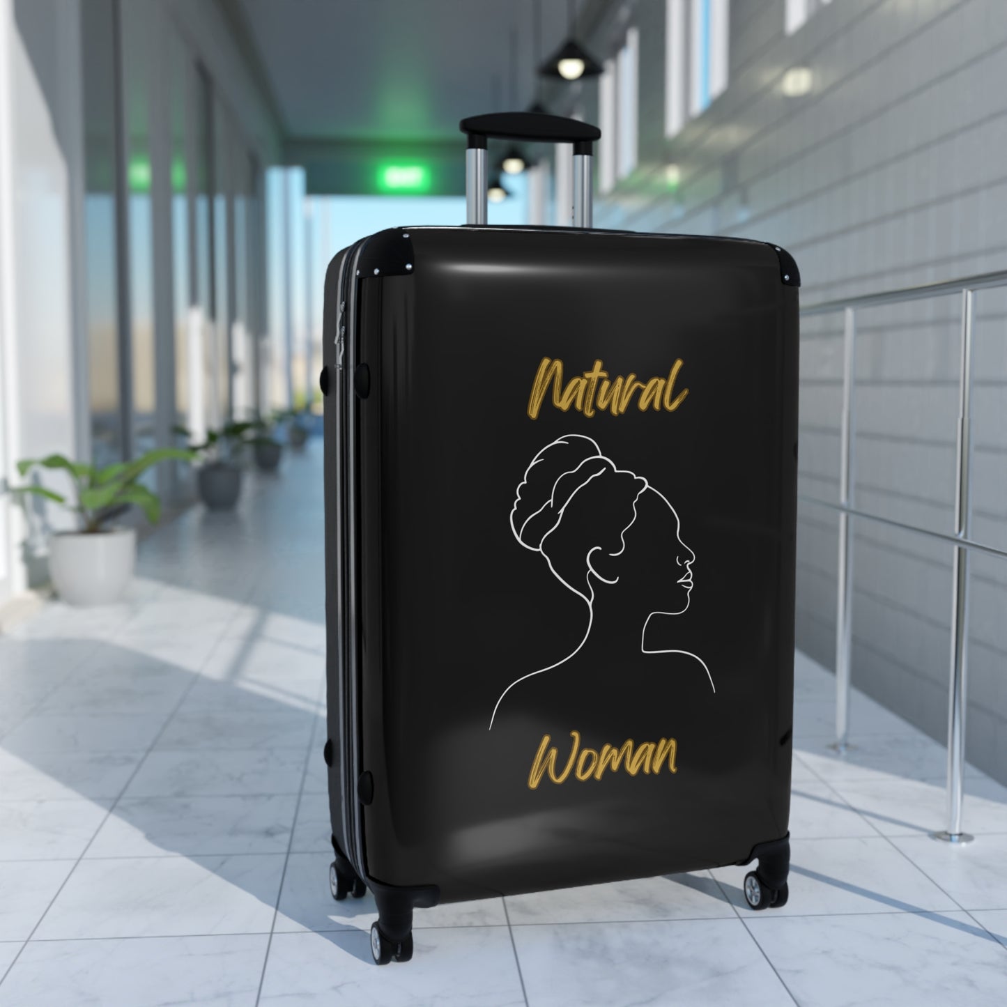 Natural Woman Mixed (WL) Suitcase BLACK