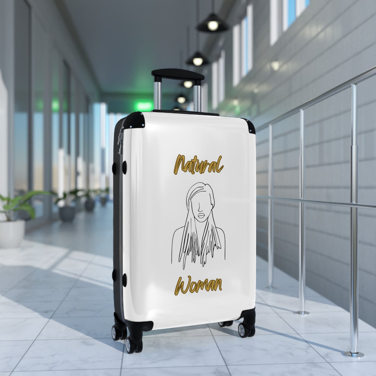 Natural Woman Content (BL) Suitcase WHITE