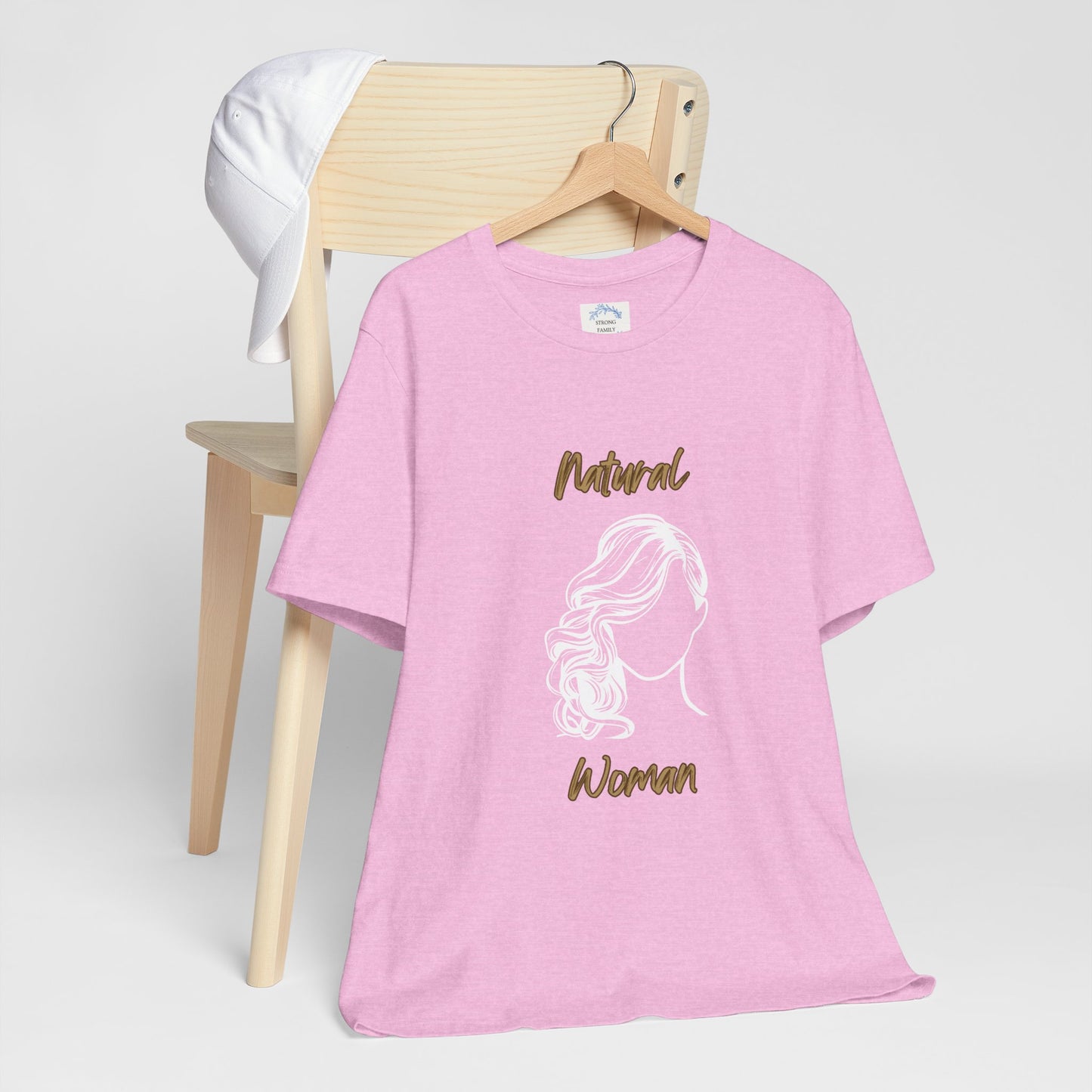 Natural Woman Long Curl (WL) Short Sleeve T-Shirt