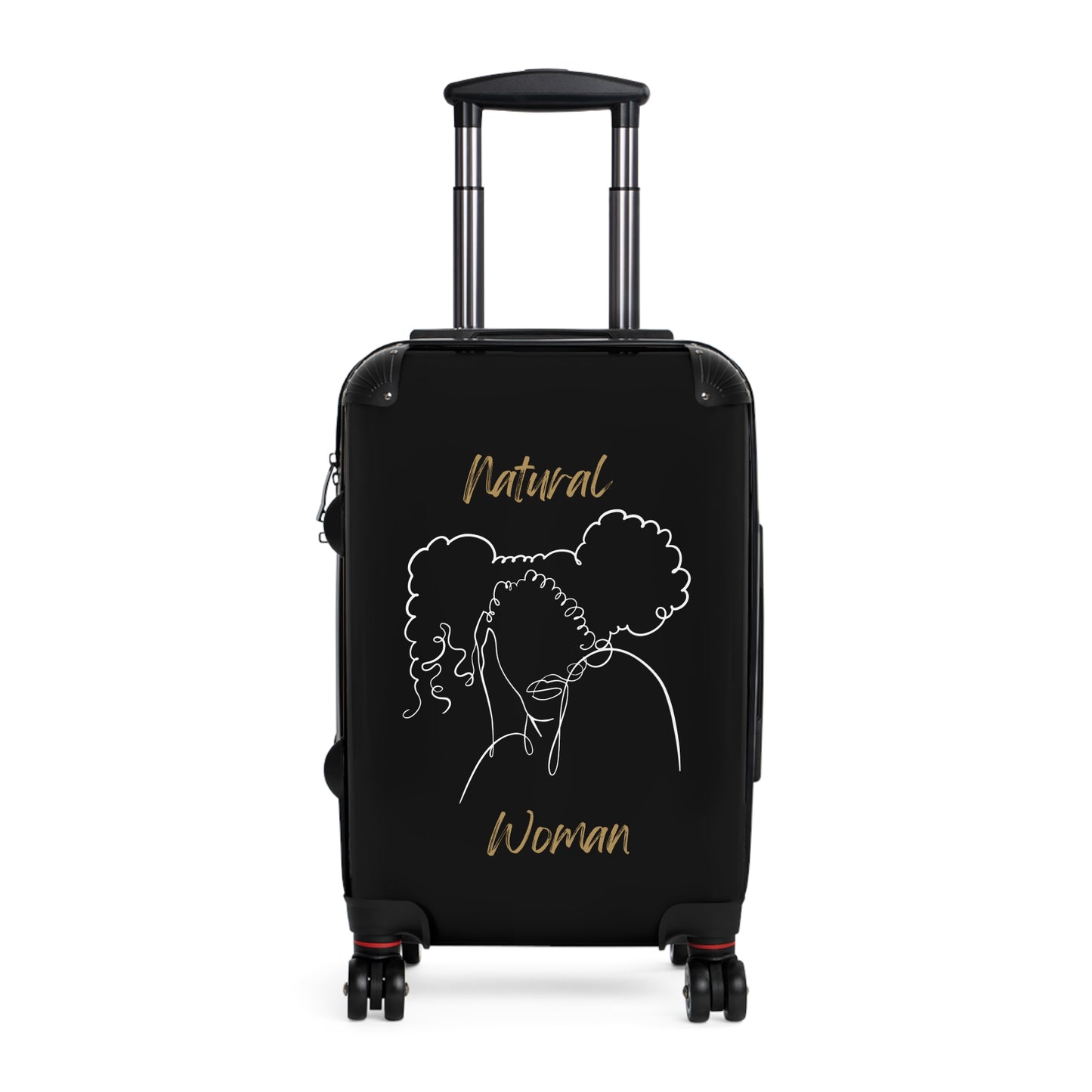 Natural Woman Twin Puffs (WL) Suitcase BLACK
