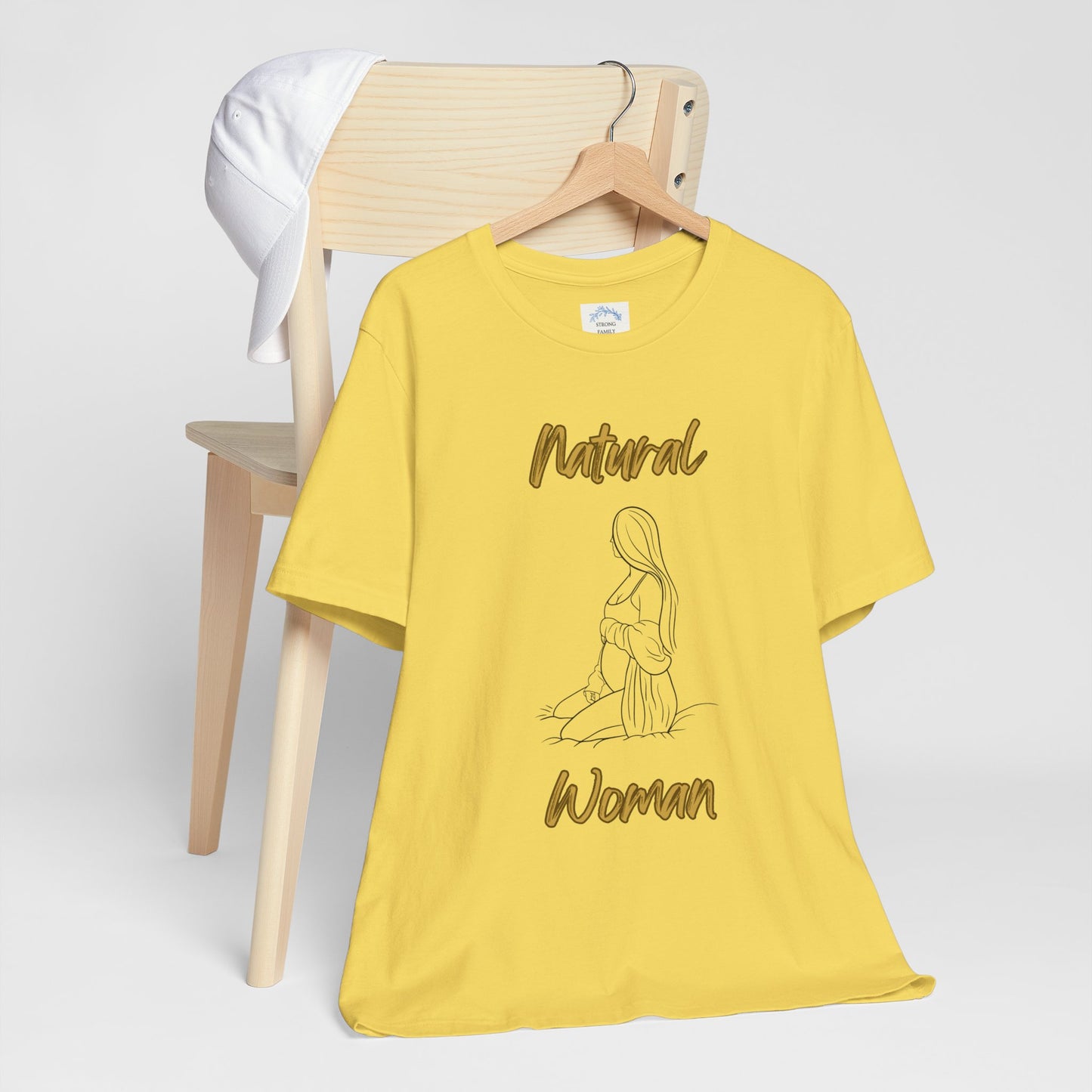 Natural Woman Expecting (BL) Short Sleeve T-Shirt