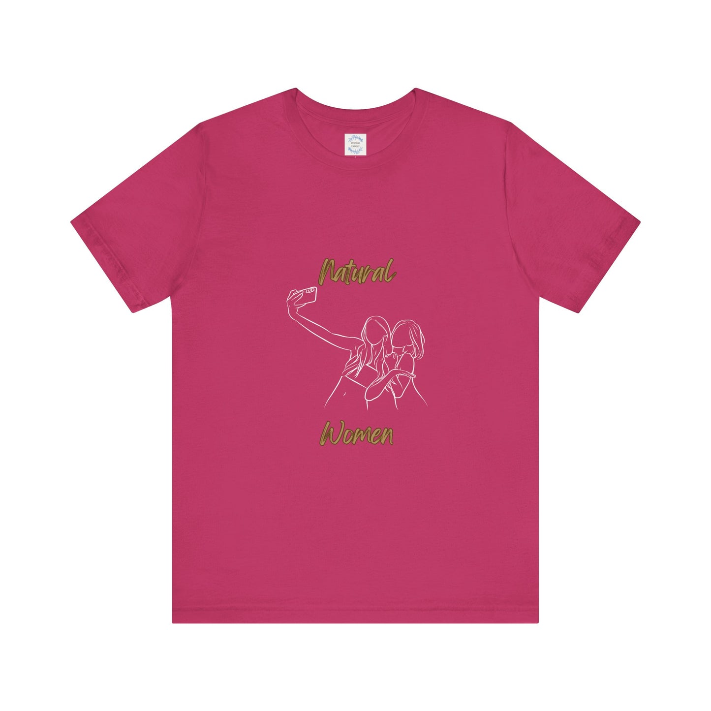 Natural Women Friends Selfie (WL) Short Sleeve T-Shirt