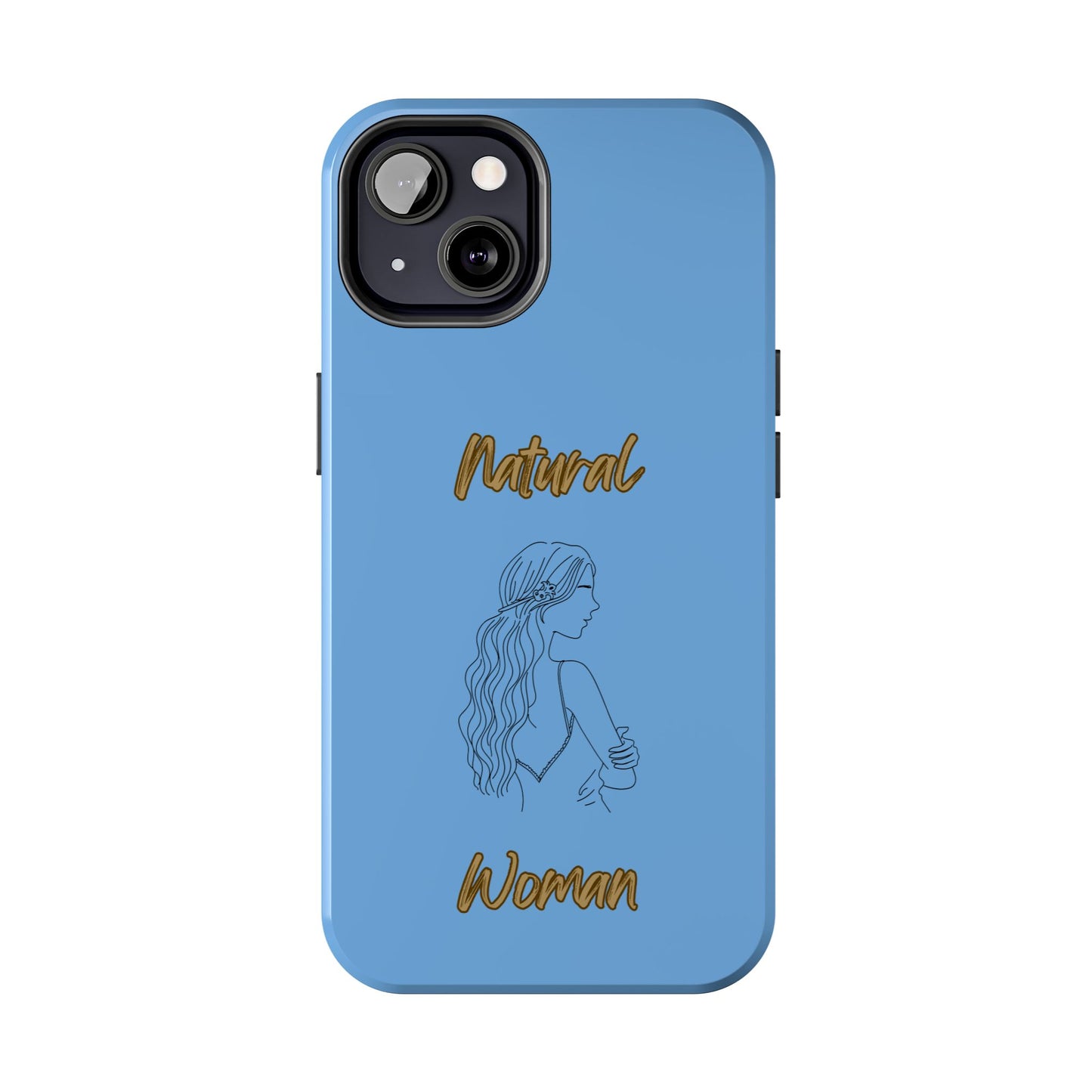 Natural Woman Young Woman (BL)Tough Phone Cases LIGHT BLUE