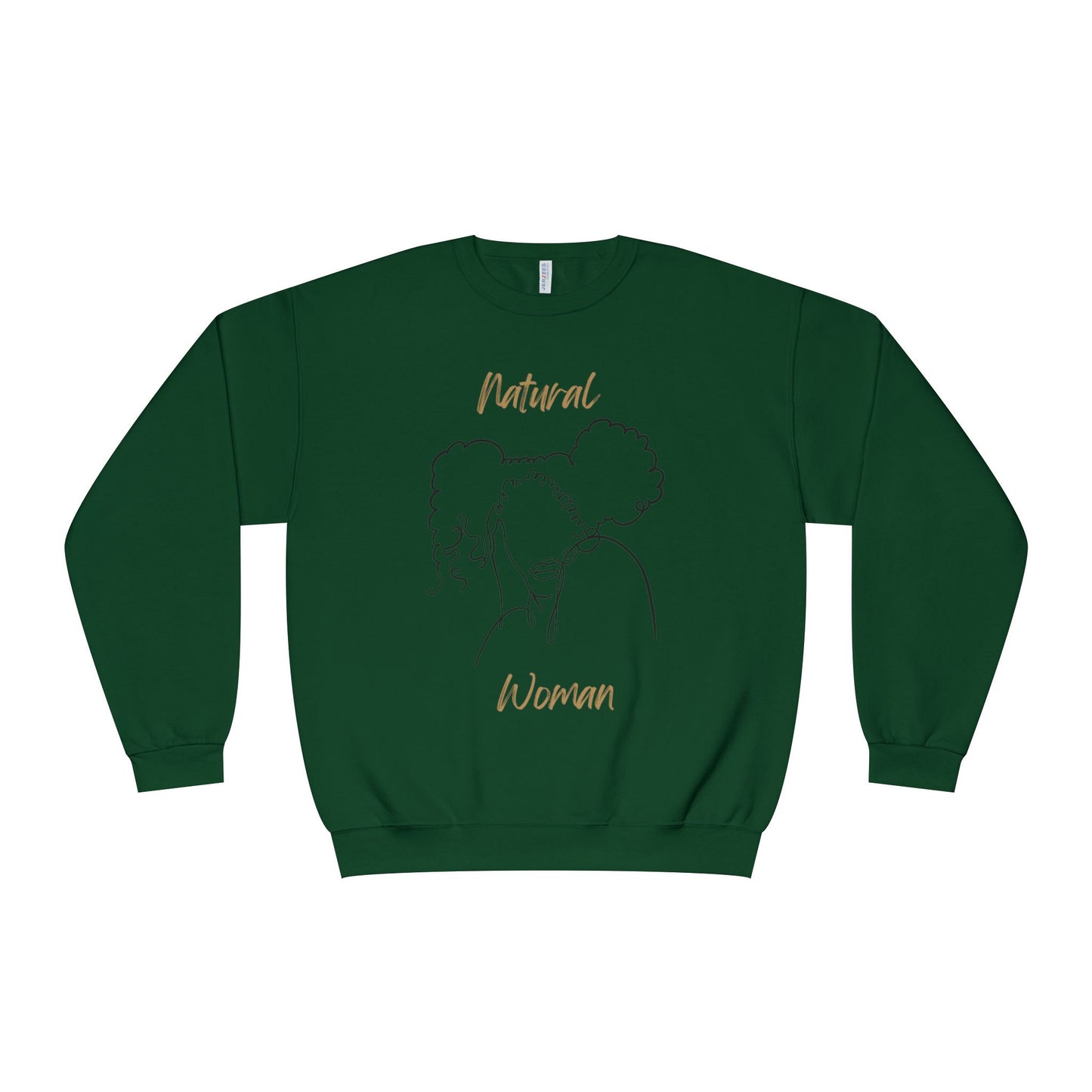 Natural Woman Twin Puffs (BL) Crewneck Sweatshirt