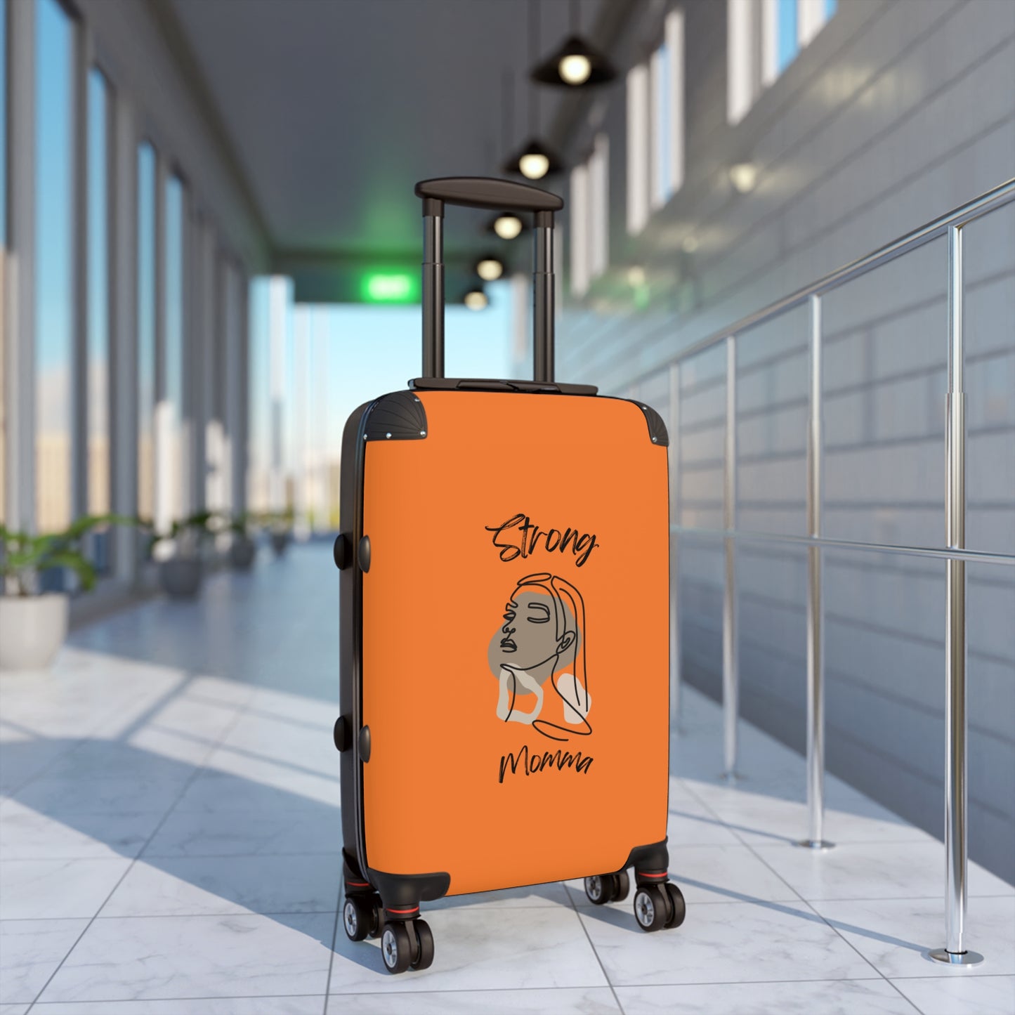 Strong Momma (BL) Luggage Bags CRUSTA