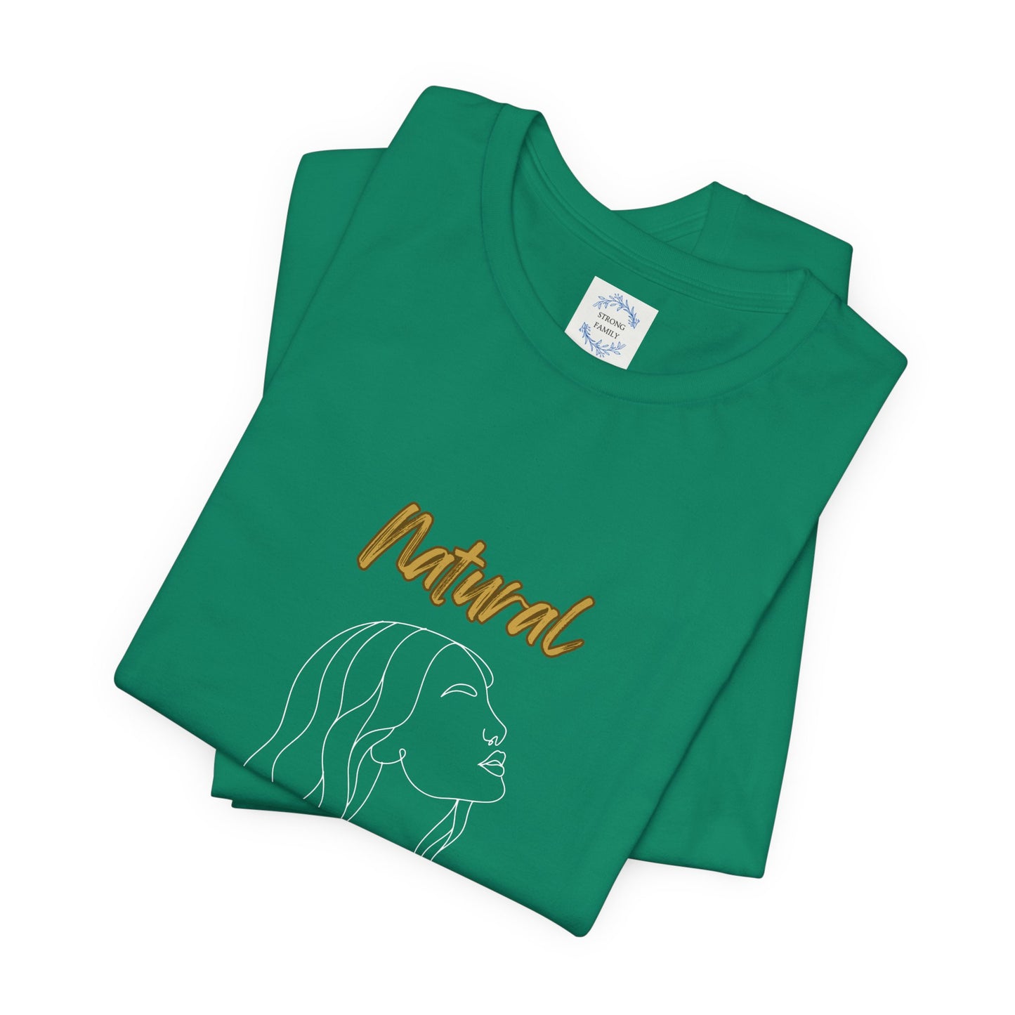 Natural Woman Breeze on Face (WL) Short Sleeve T-Shirt