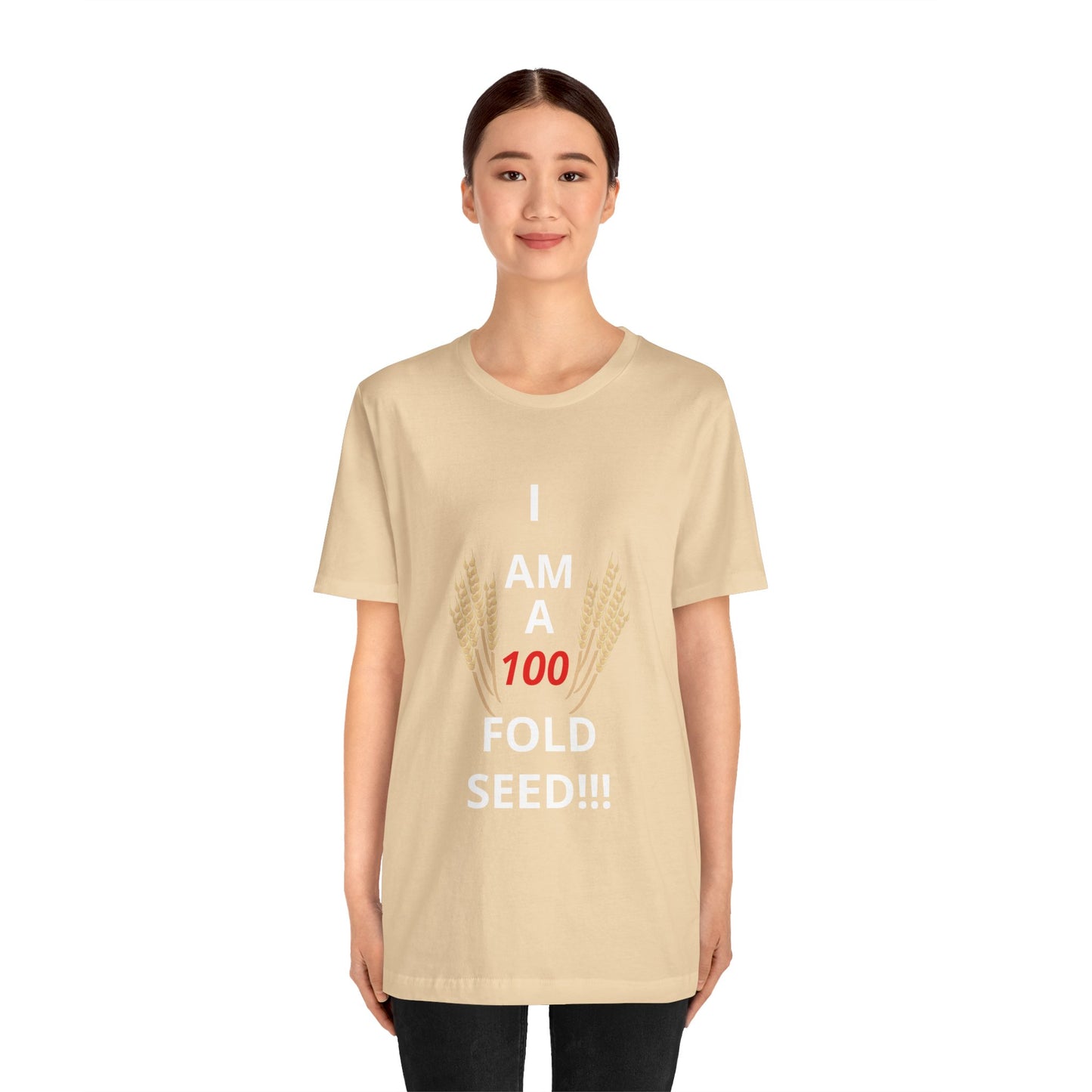 100 Fold Seed (WL)Unisex Jersey Short Sleeve T-Shirt