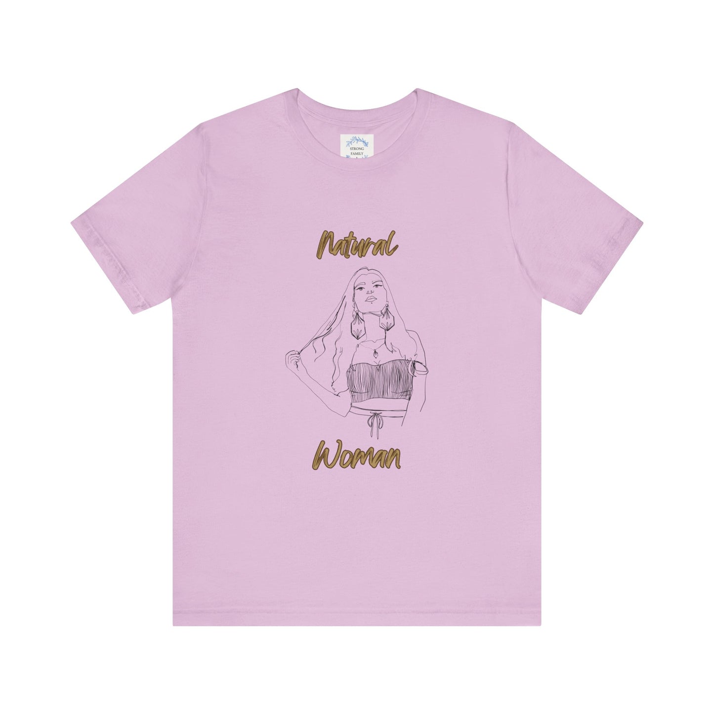 Natural Woman Thinking (BL) Short Sleeve T-Shirt