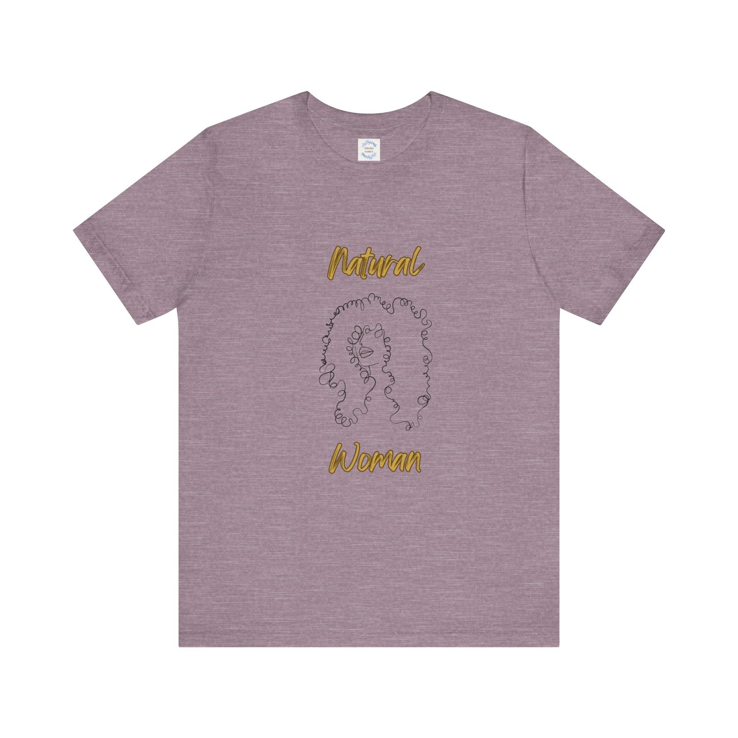 Natural Woman Spiral Flow (BL) Short Sleeve T-Shirt