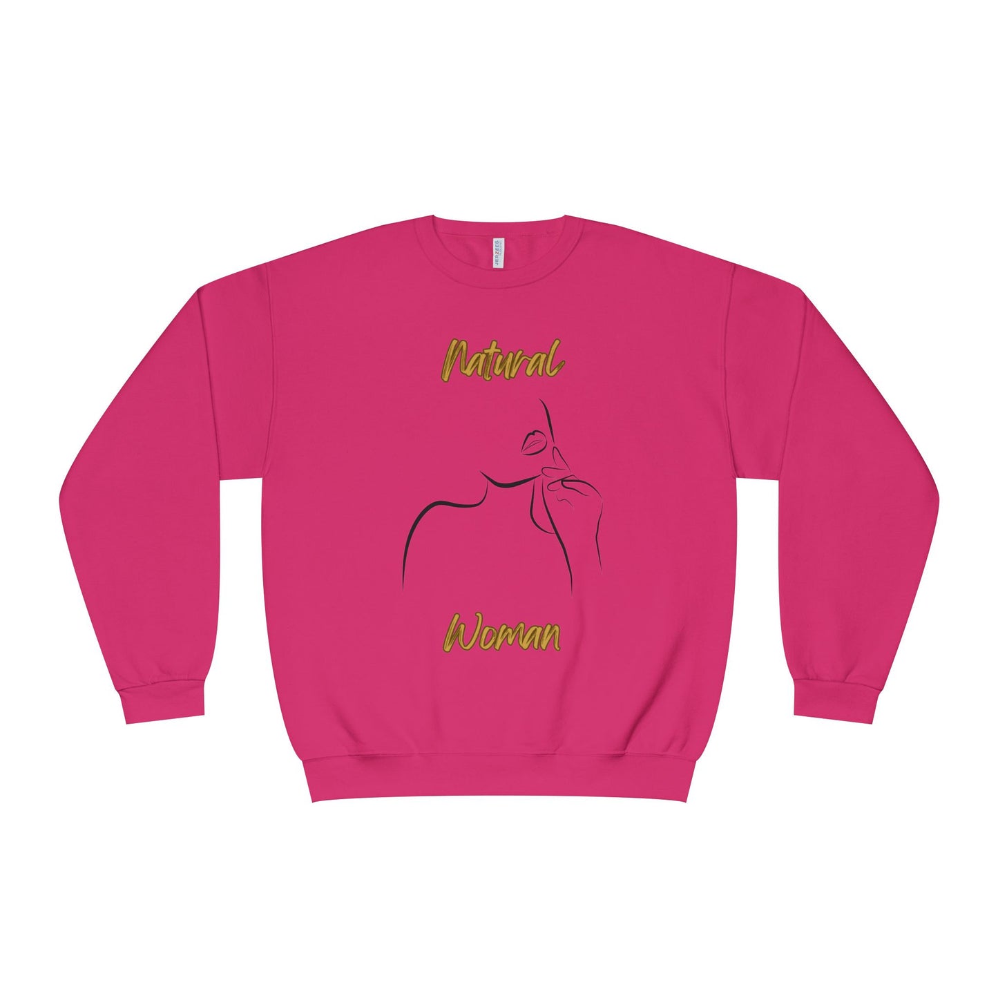 Natural Woman Chin Up (BL) Crewneck Sweatshirt