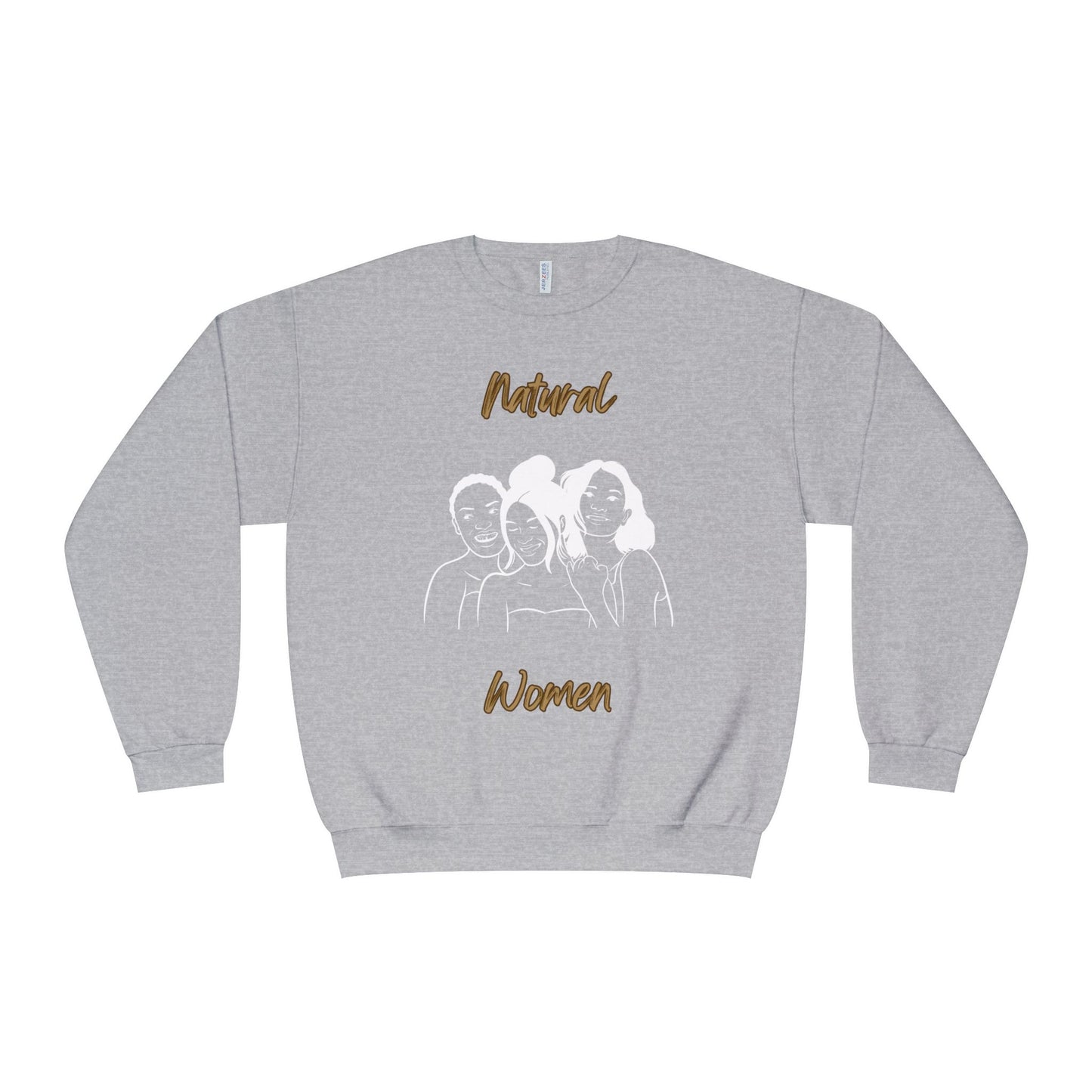 Natural Woman Laughing Friends (WL) Crewneck Sweatshirt