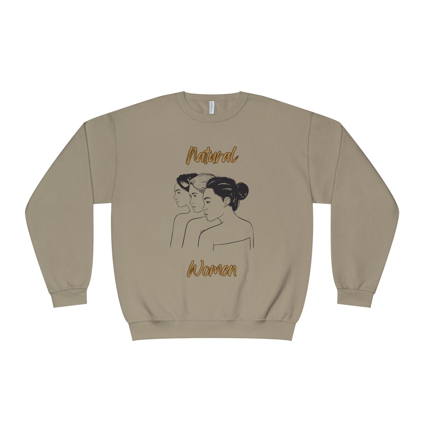 Natural Women United Friends (BL) Crewneck Sweatshirt