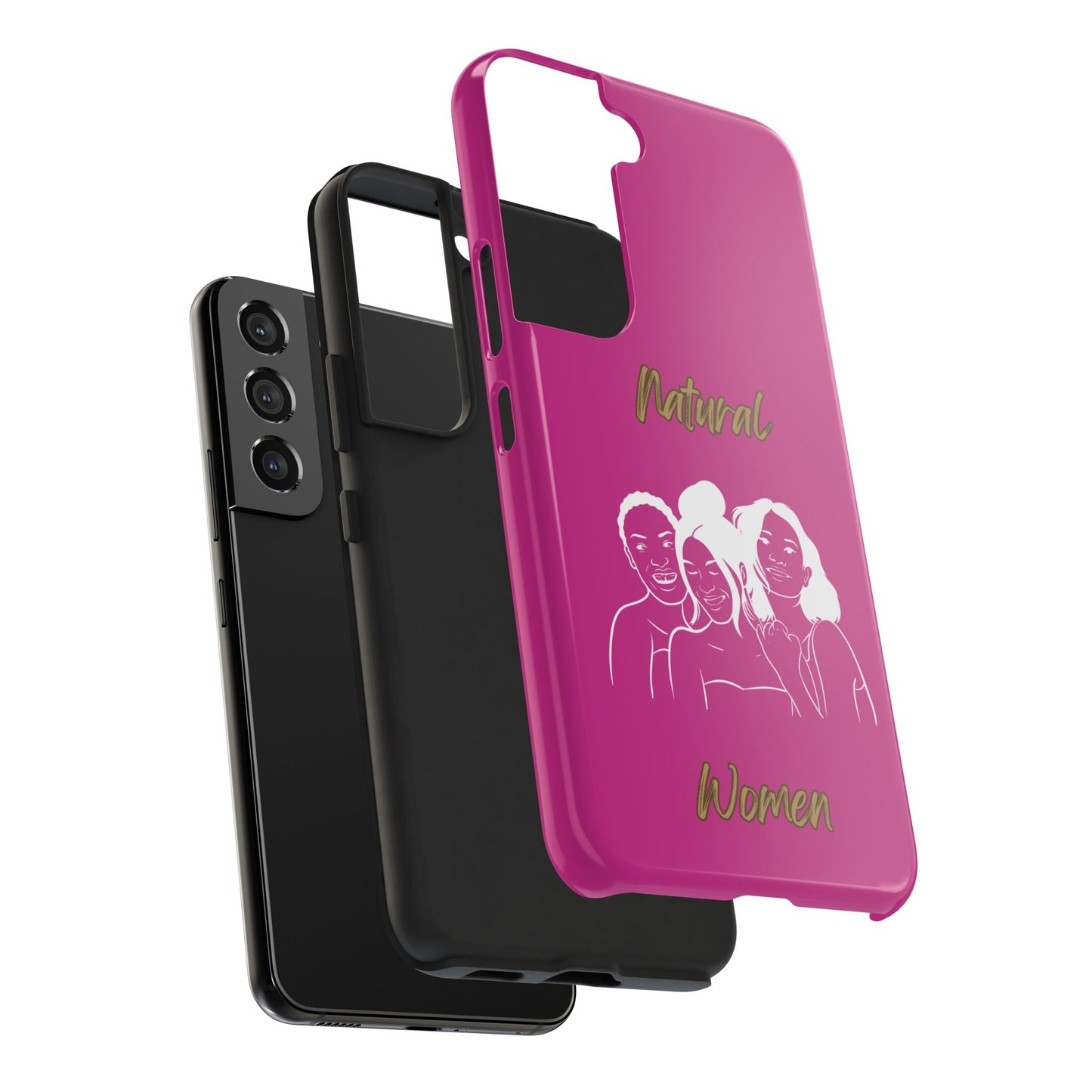 Natural Women Laughing Friends (WL)Tough Phone Cases PINK