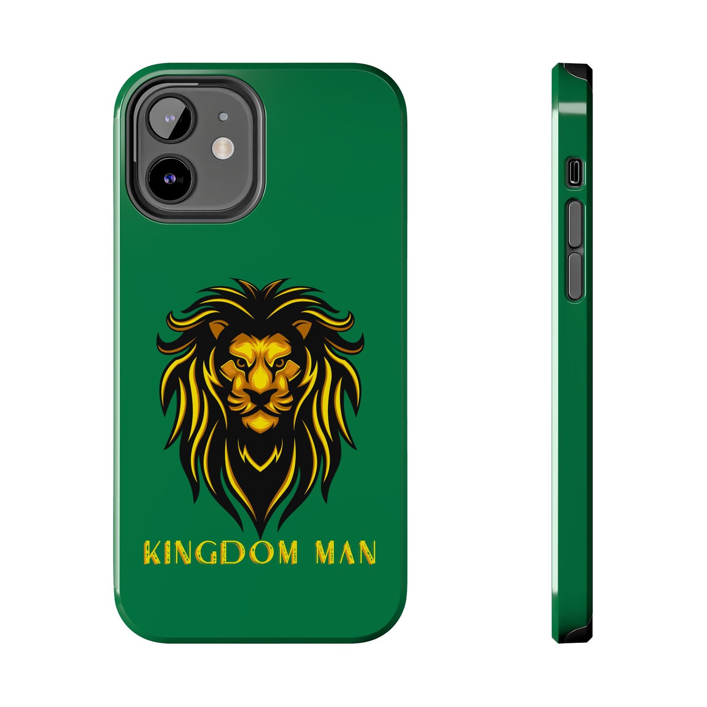Kingdom Man (Gold Label) Tough Phone Case DARK GREEN