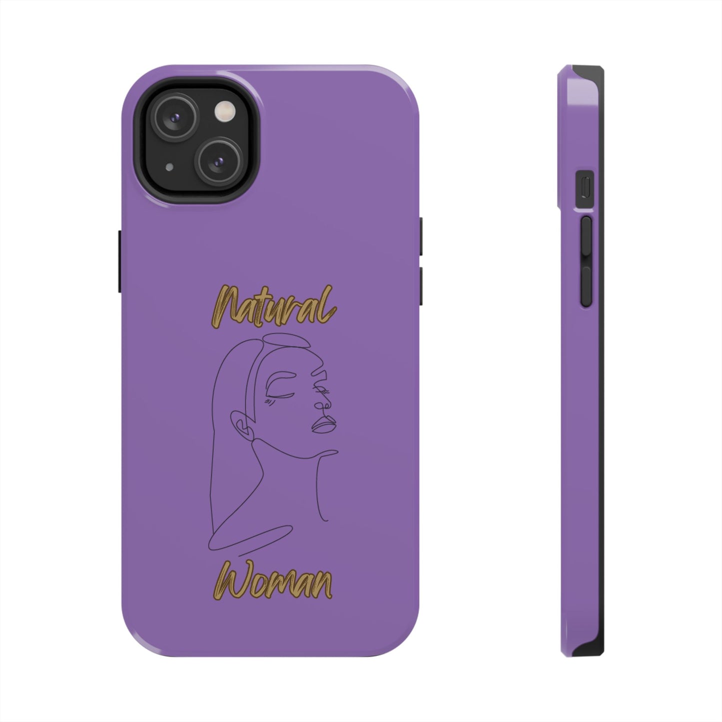 Natural Woman Calm (BL) Tough Phone Cases LIGHT PURPLE