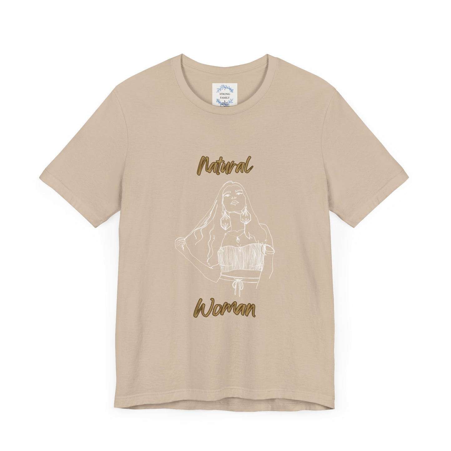 Natural Woman Thinking (WL) Short Sleeve T-Shirt