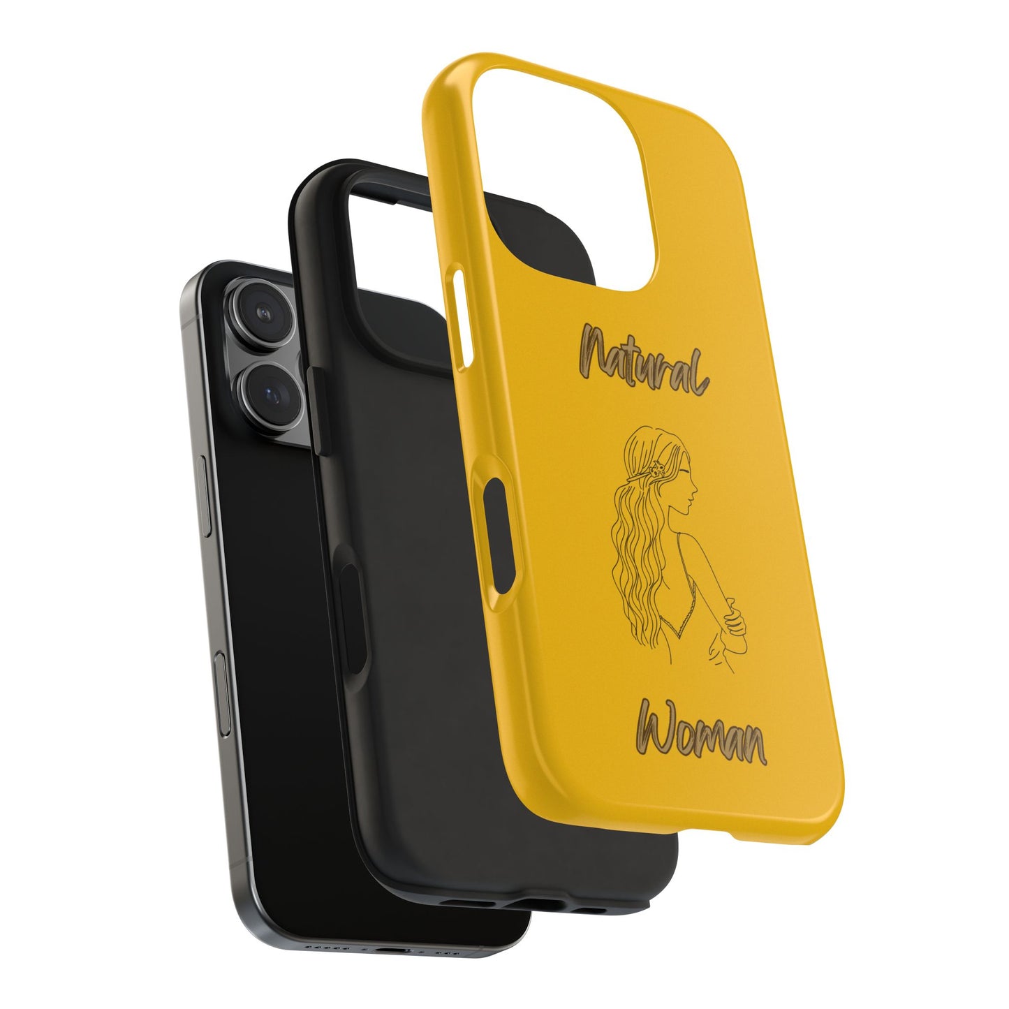 Natural Woman Young Woman (BL)Tough Phone Cases YELLOW