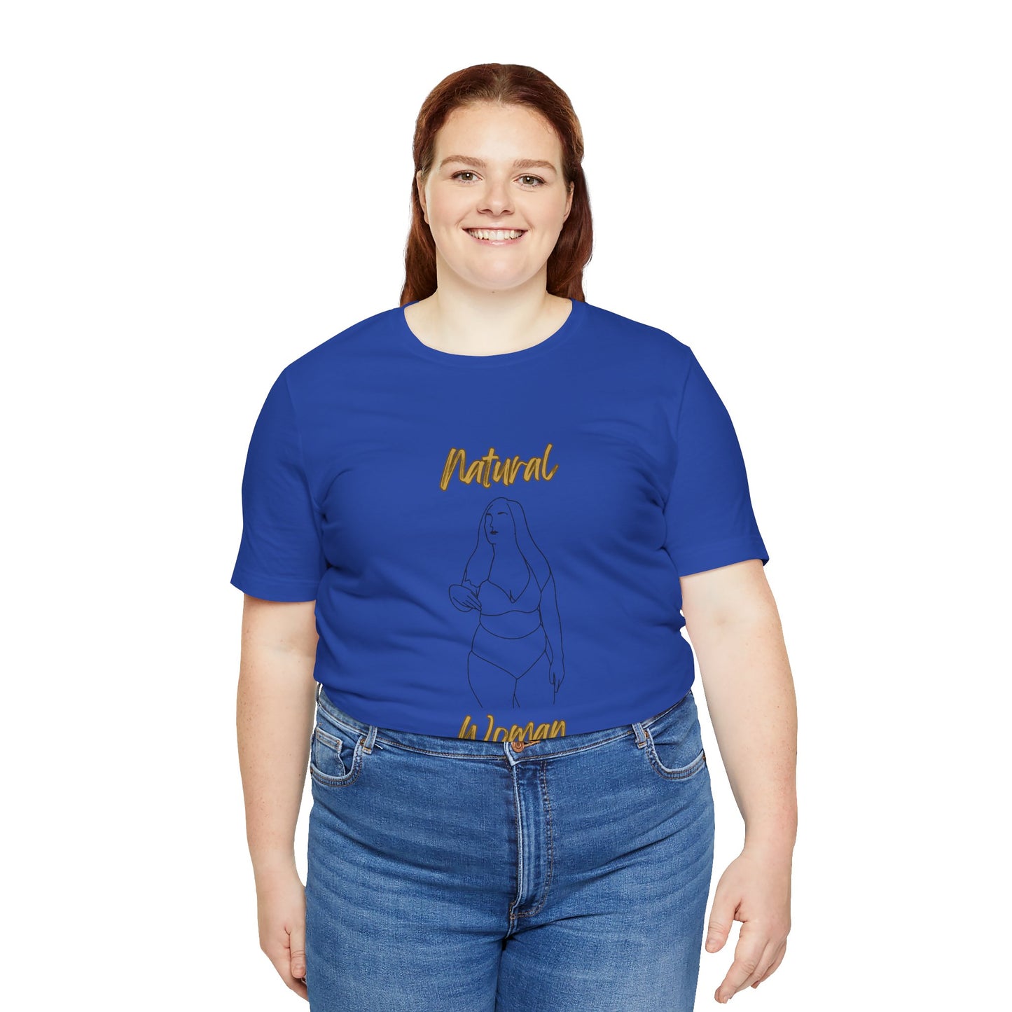 Natural Woman Full Beauty (BL) Short Sleeve T-Shirt