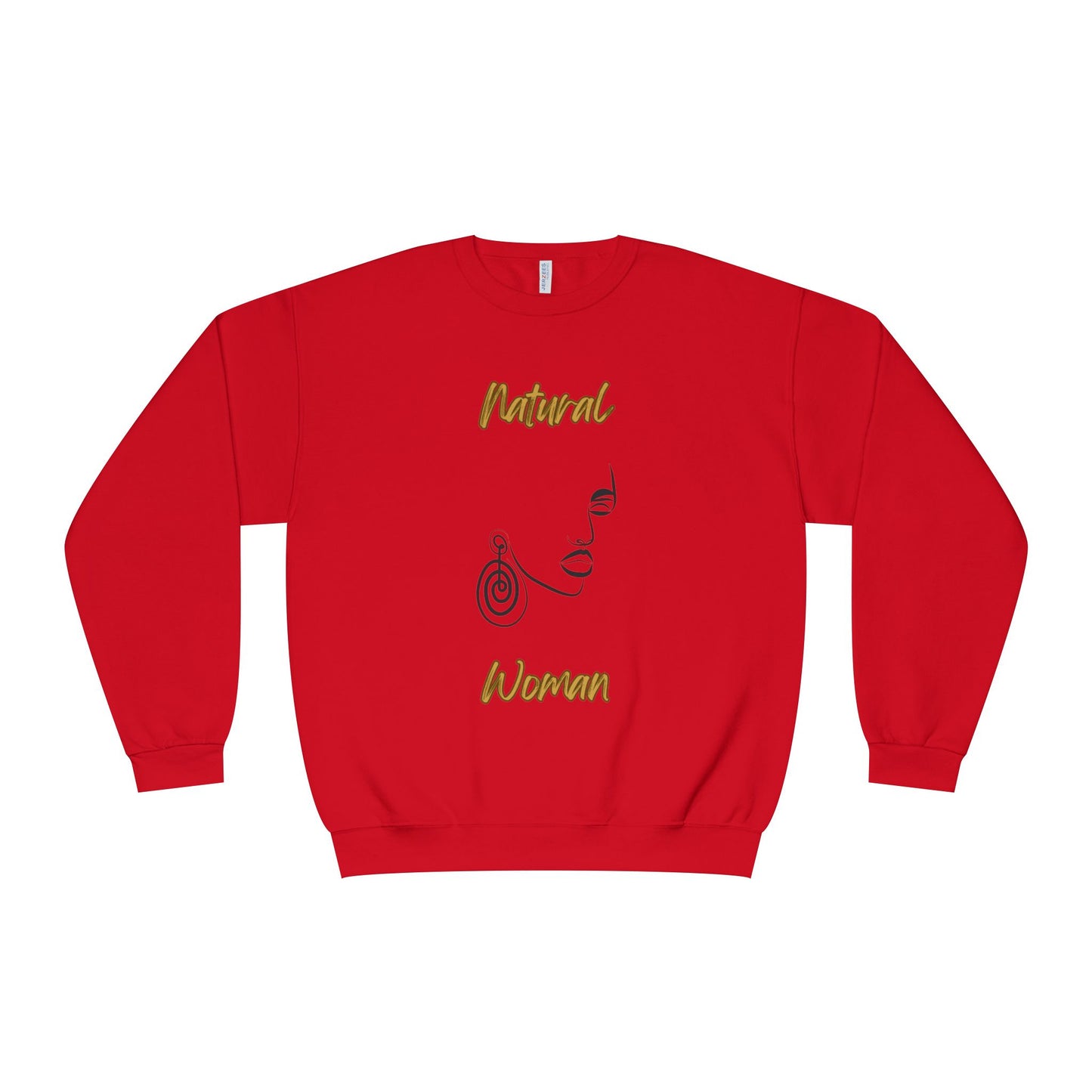 Natural Woman Music In My Soul (BL) Crewneck Sweatshirt