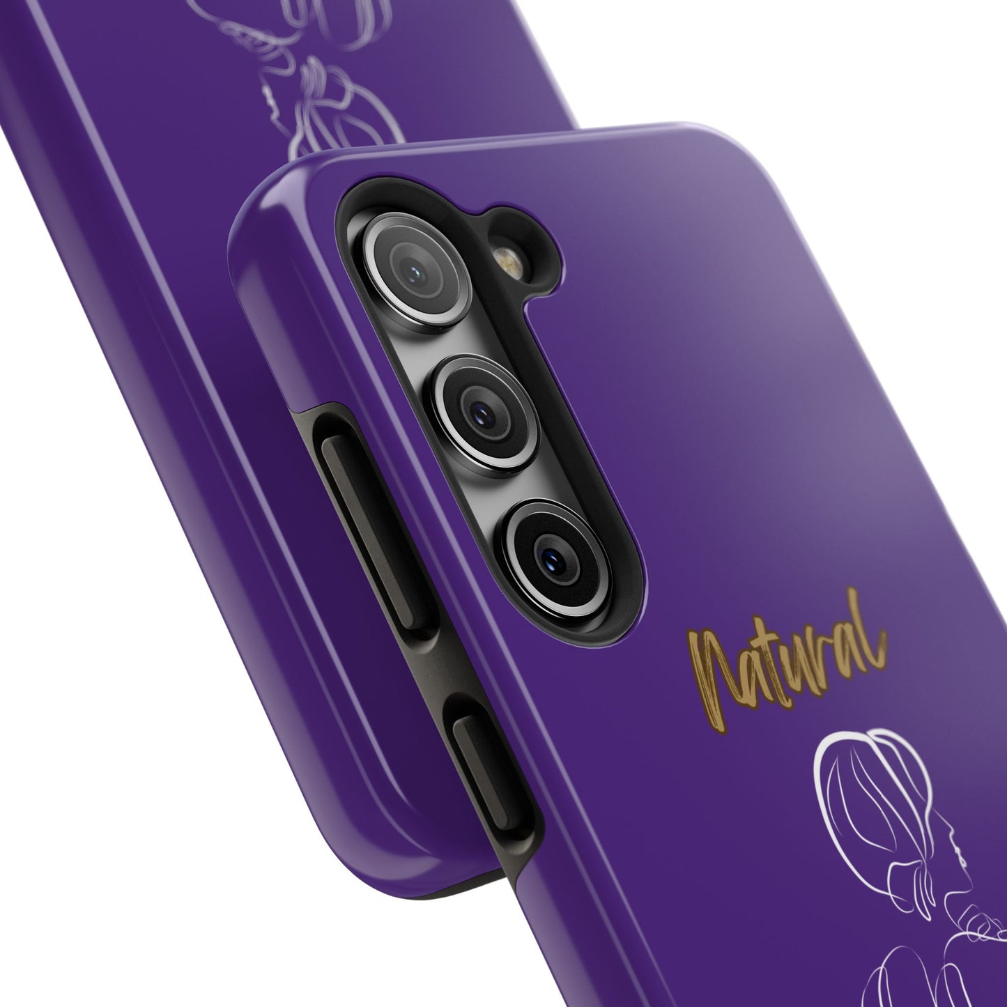 Natural Woman Back (WL)Tough Phone Cases PURPLE