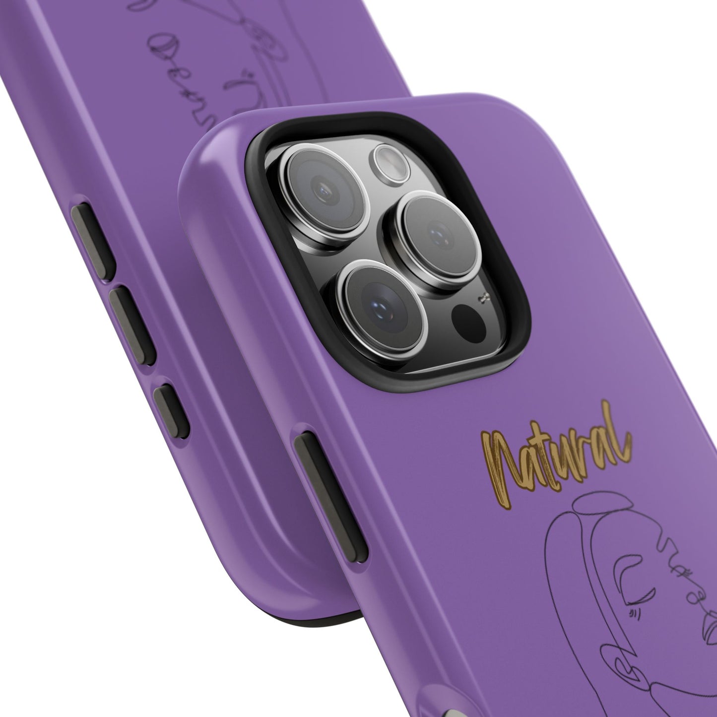 Natural Woman Calm (BL) Tough Phone Cases LIGHT PURPLE