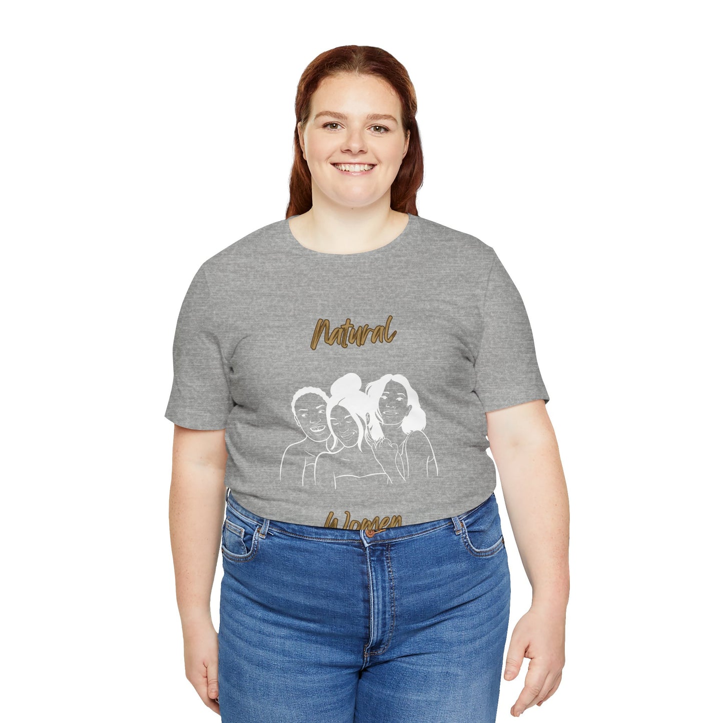 Natural Woman Laughing Friends (WL) Short Sleeve T-Shirt