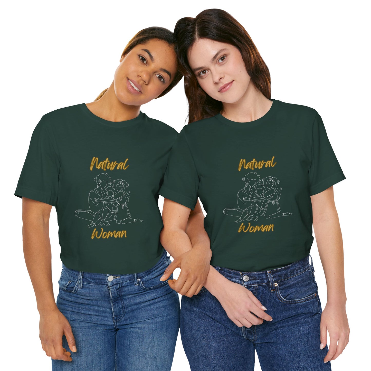 Natural Woman Bear Hugs (WL) Short Sleeve T-Shirt