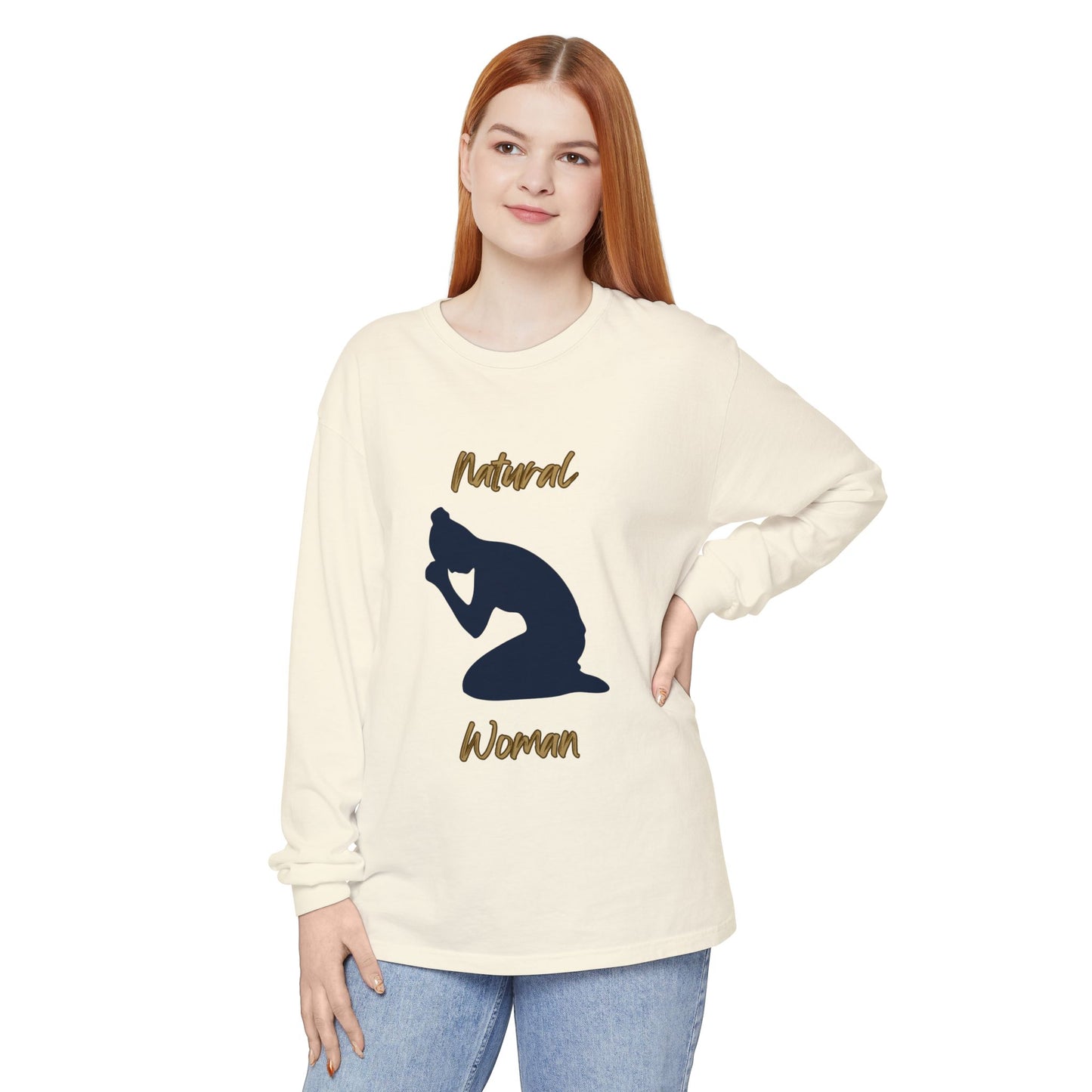 Natural Woman Pray (BL) Long Sleeve T-Shirt