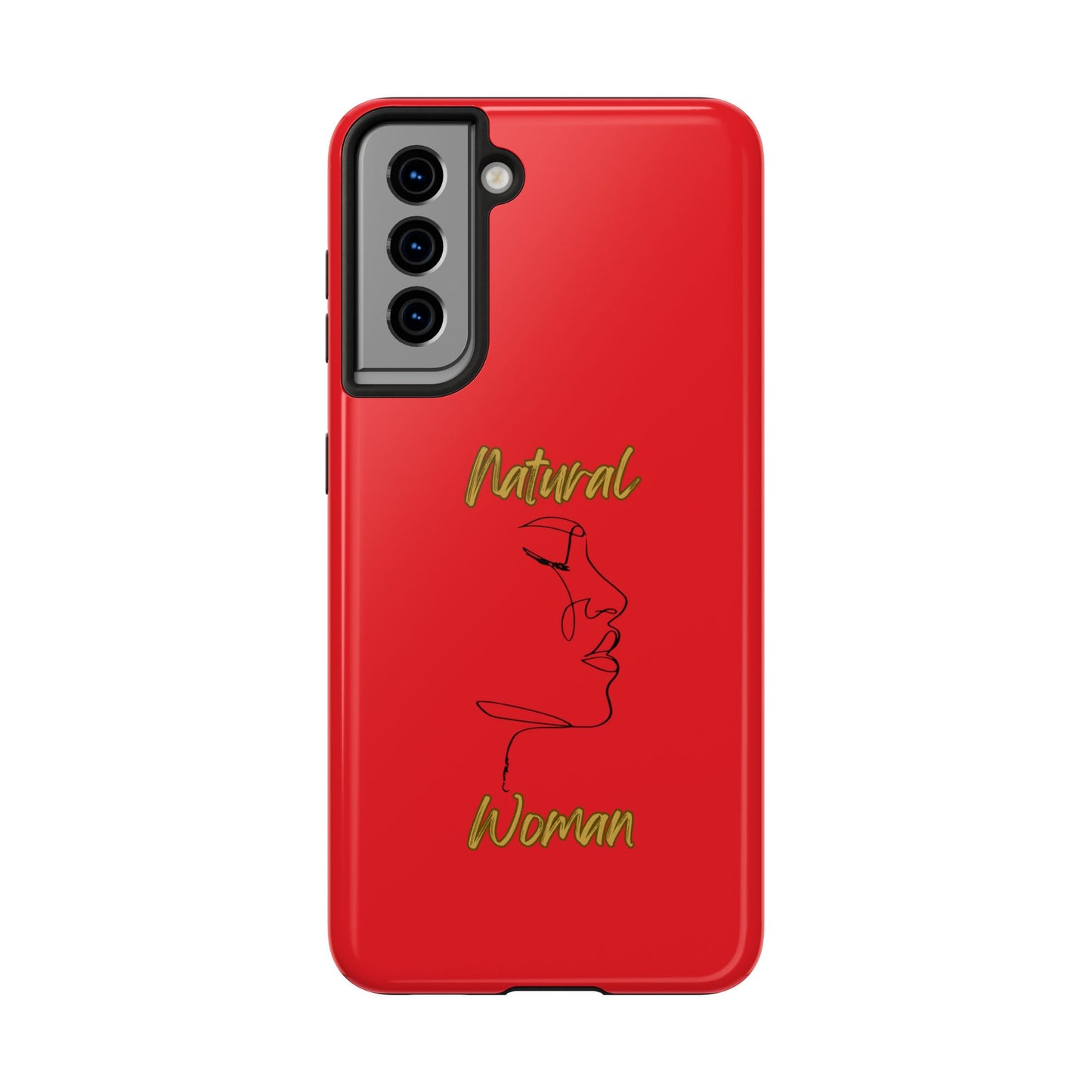 Natural Woman Timeless (BL)Tough Phone Cases RED