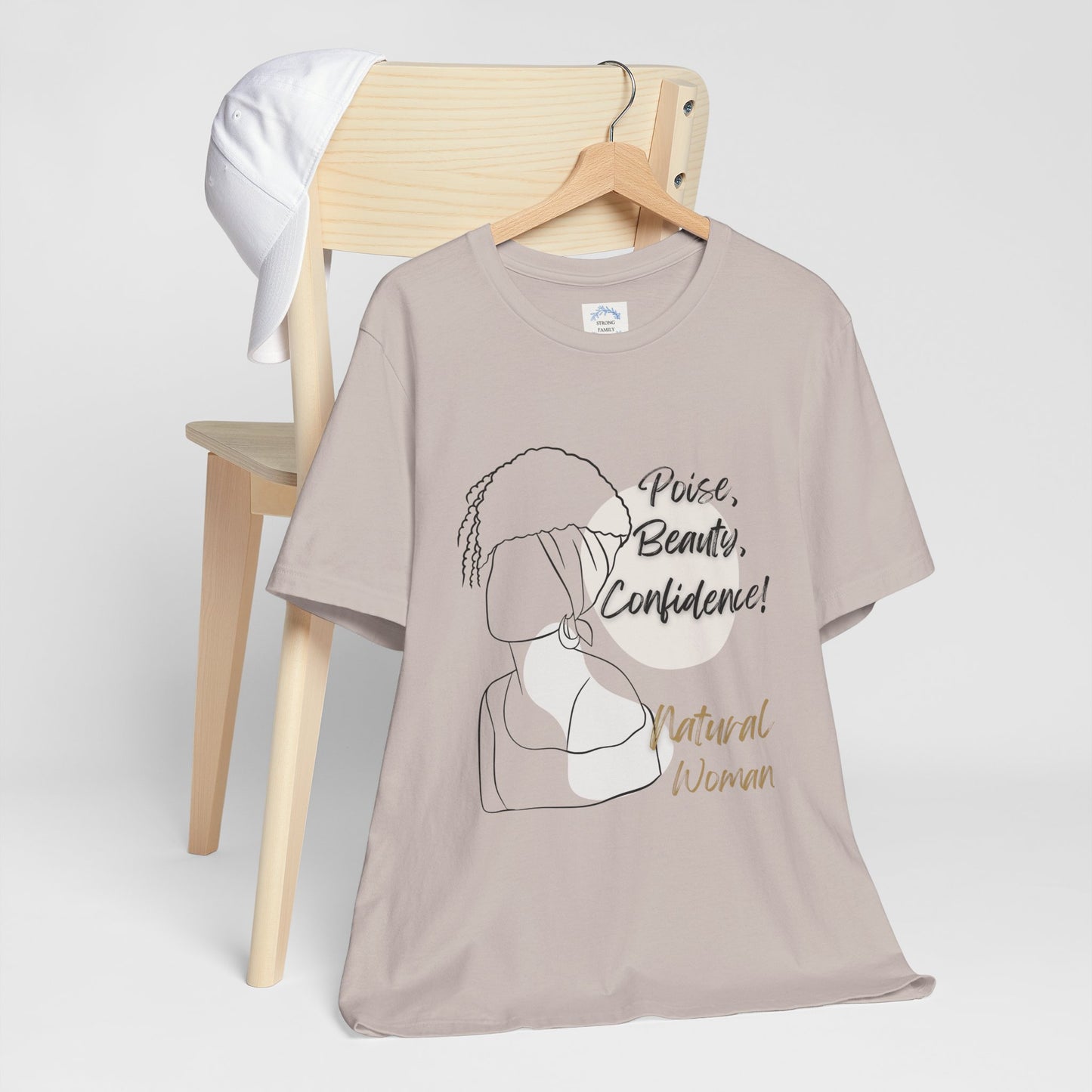 Natural Woman Puff (BL) Short Sleeve T-Shirt