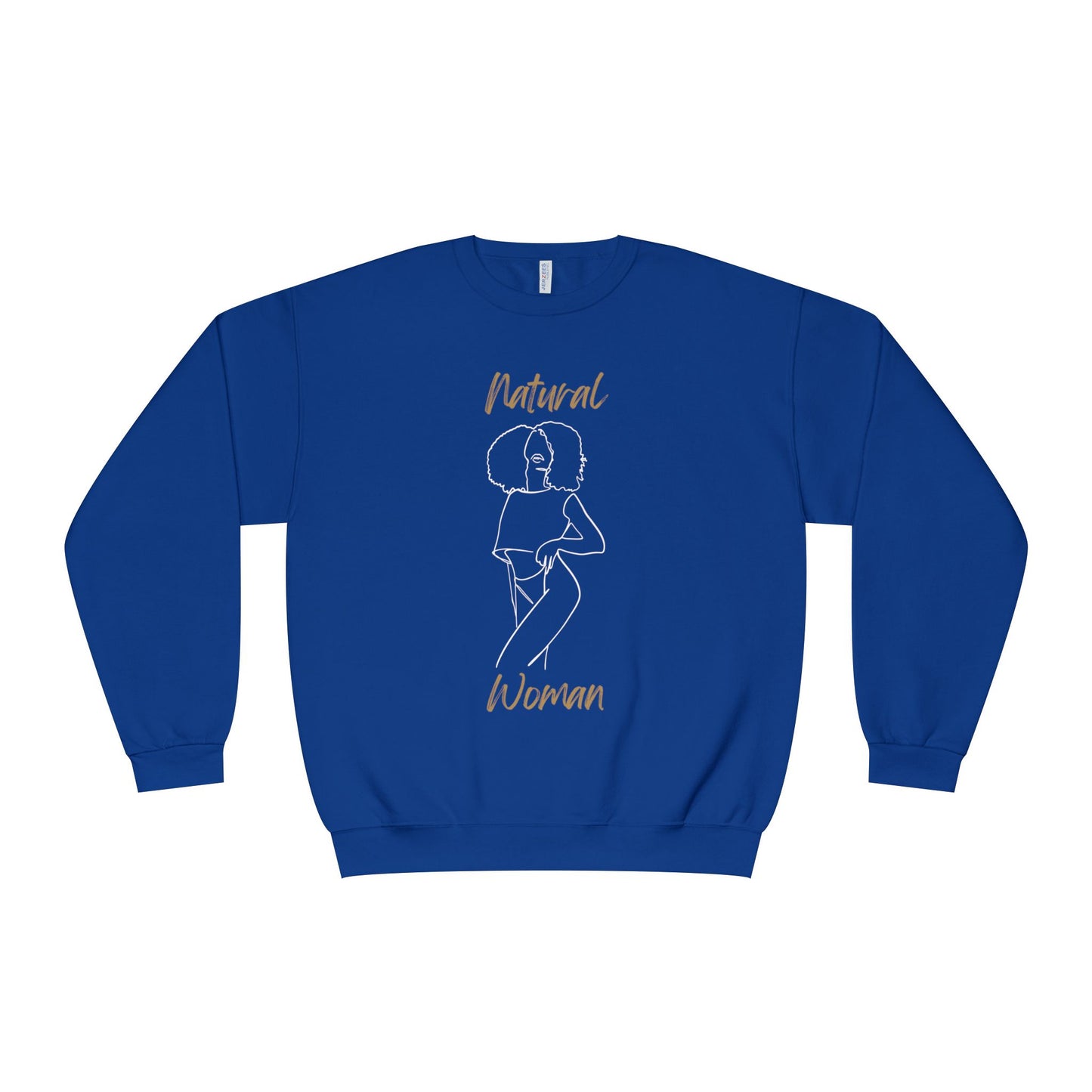 Natural Woman Pose (WL) Crewneck Sweatshirt