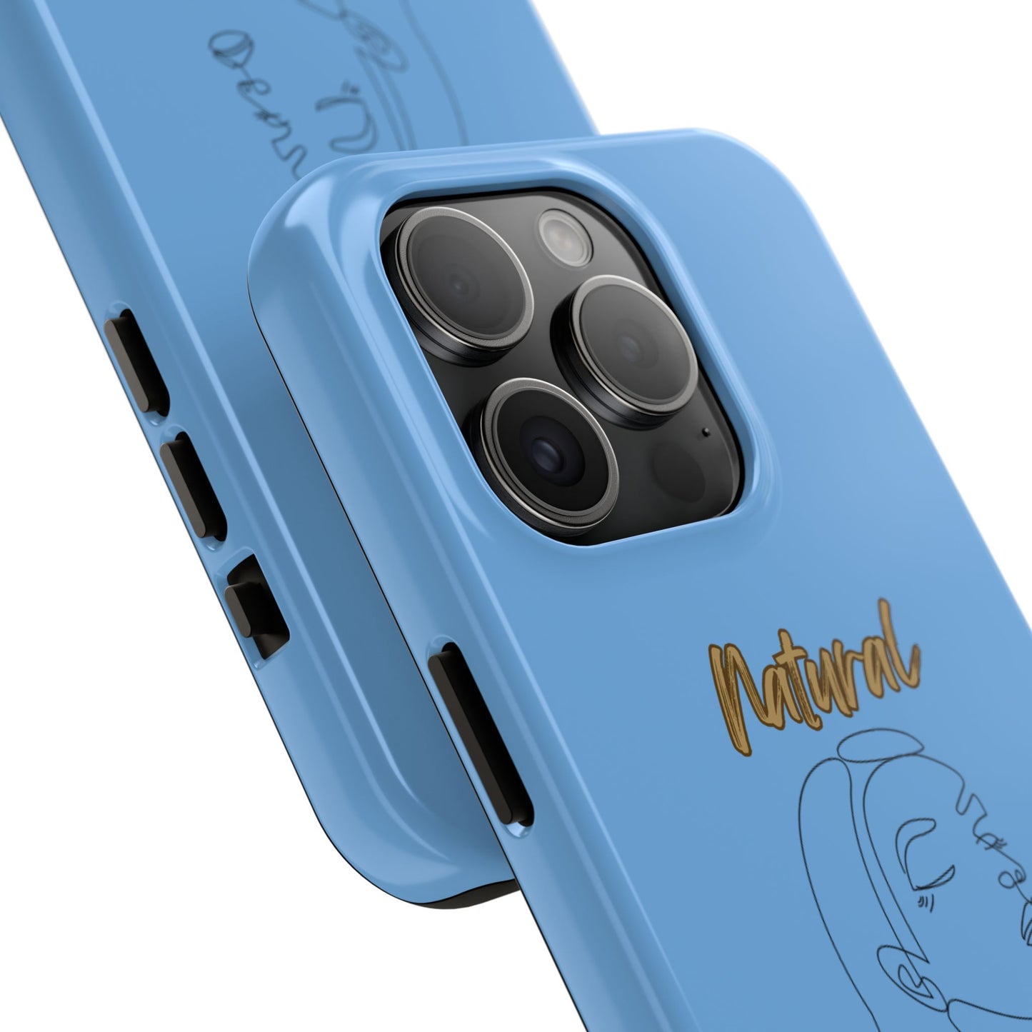Natural Woman Calm (BL) Tough Phone Cases LIGHT BLUE