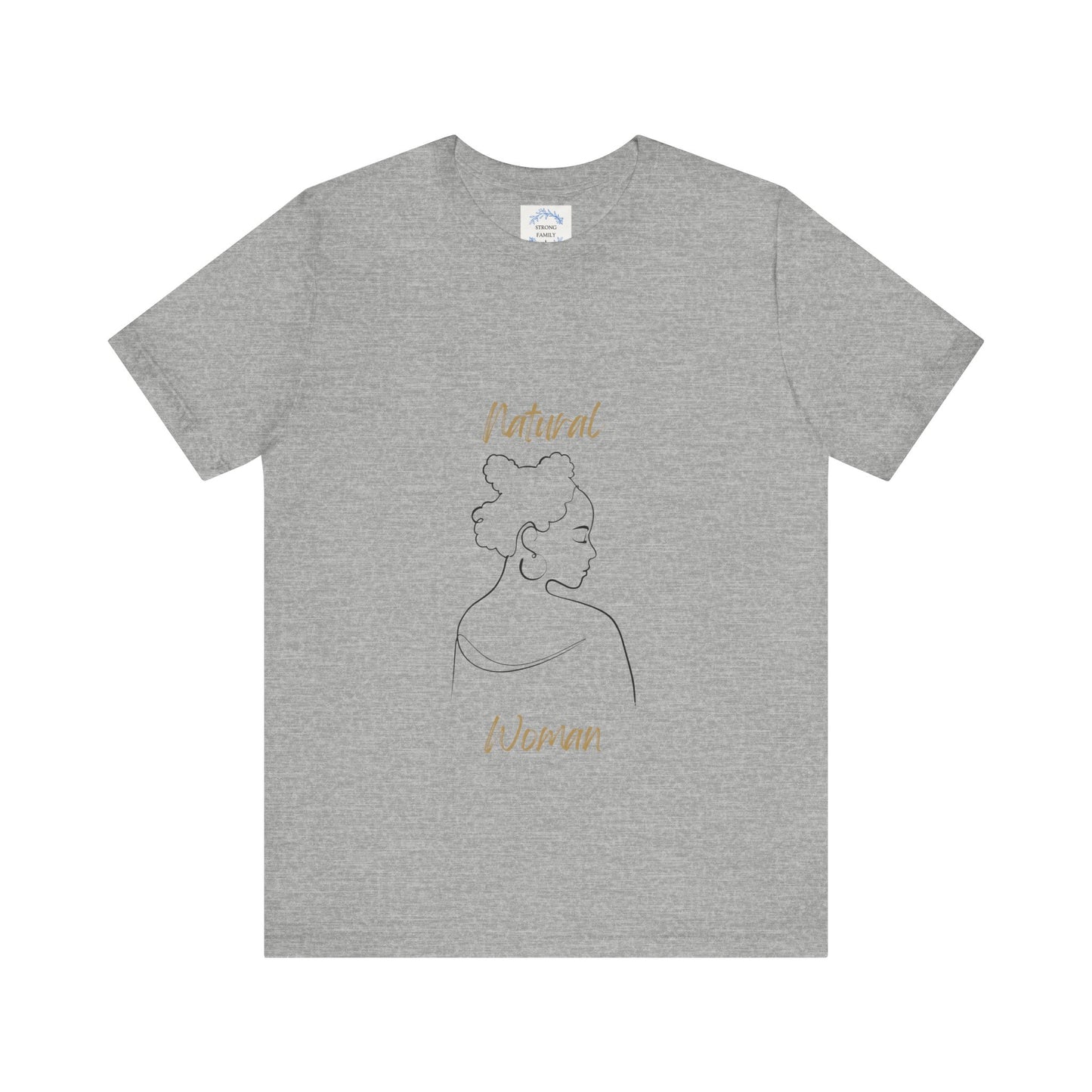 Natural Woman Twists (BL) Short Sleeve T-Shirt