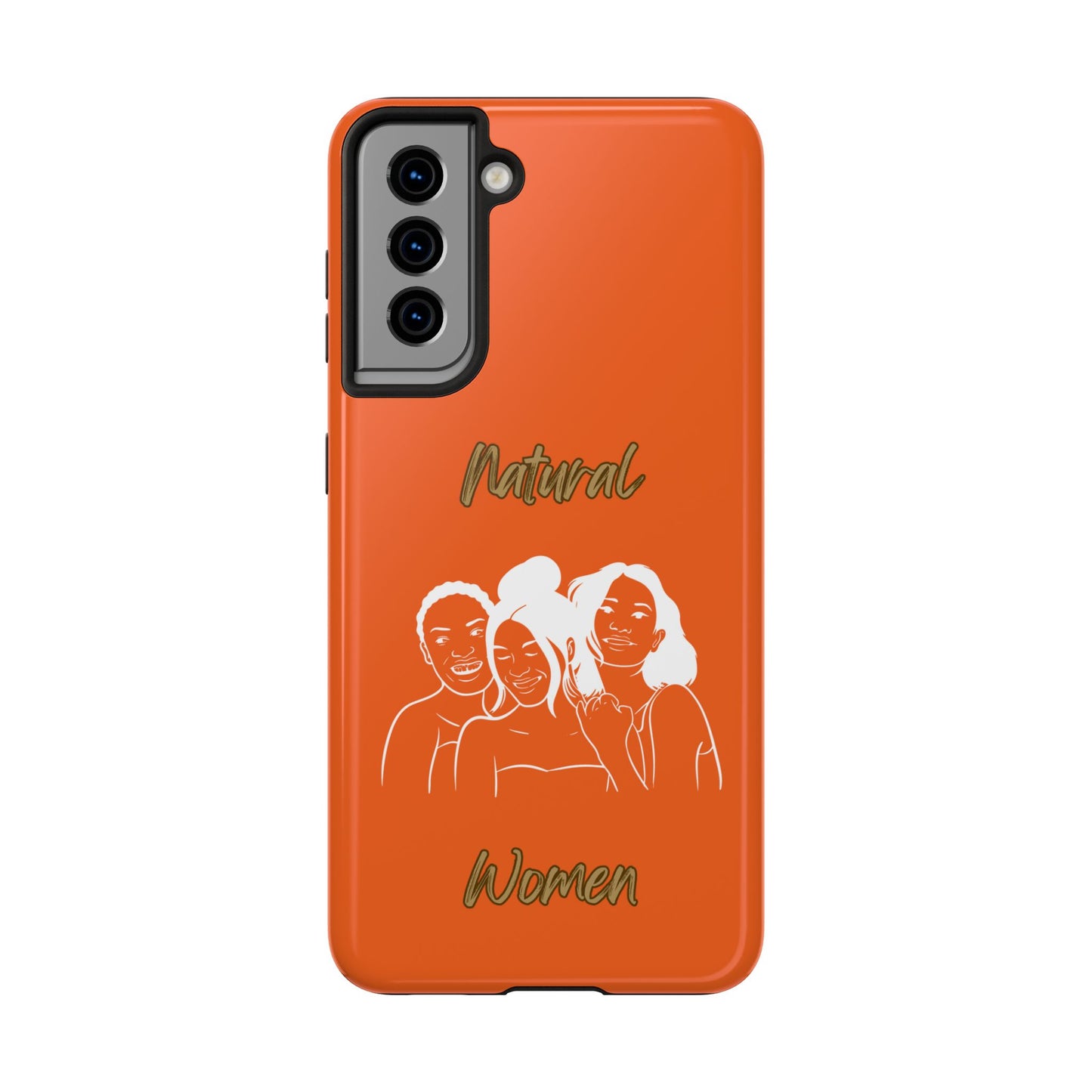 Natural Women Laughing Friends (WL)Tough Phone Cases ORANGE