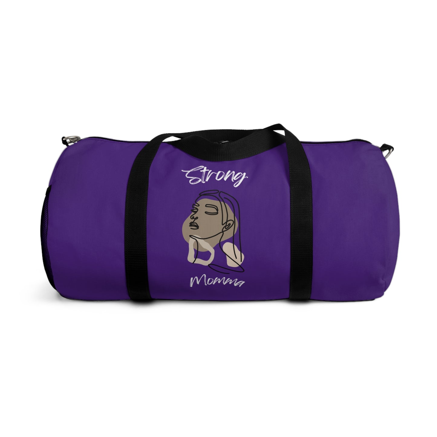 Strong Momma (WL) Duffel Bag PURPLE
