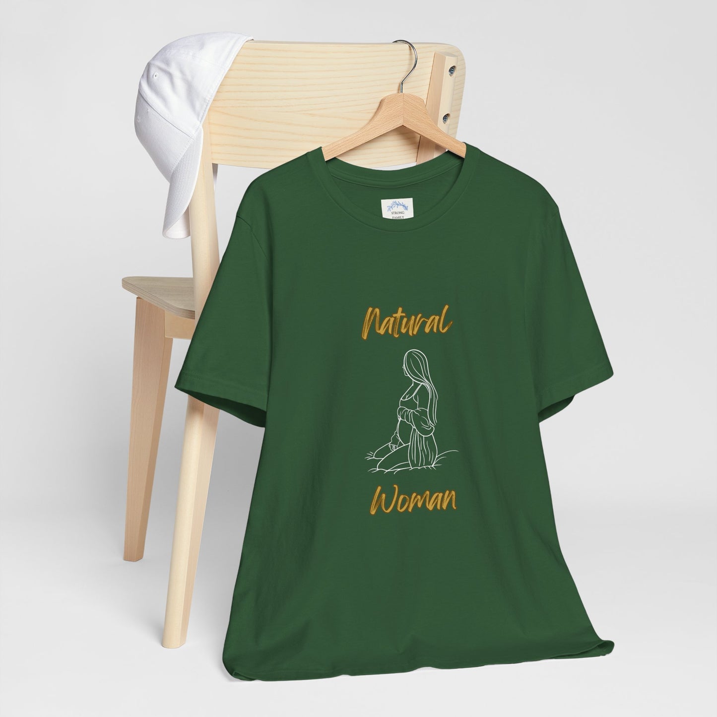 Natural Woman Expecting (WL) Short Sleeve T-Shirt