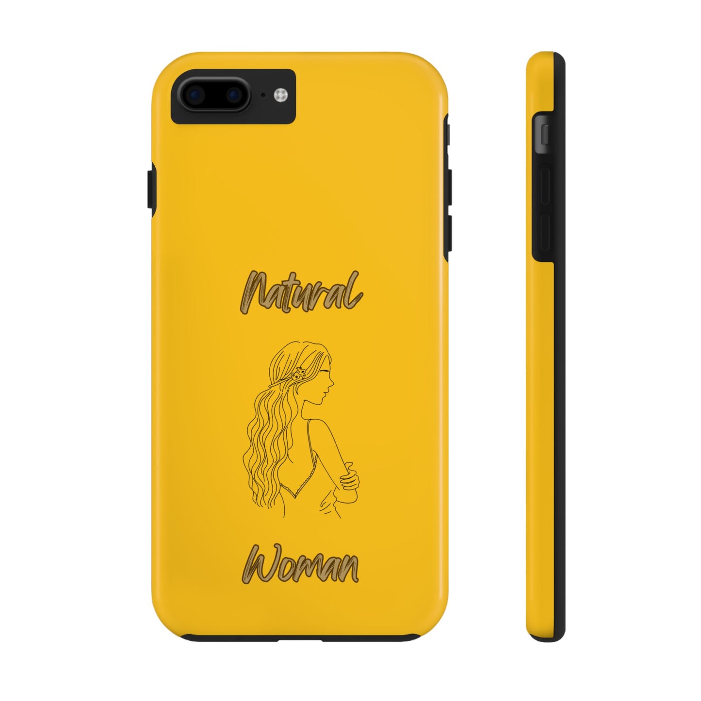 Natural Woman Young Woman (BL)Tough Phone Cases YELLOW