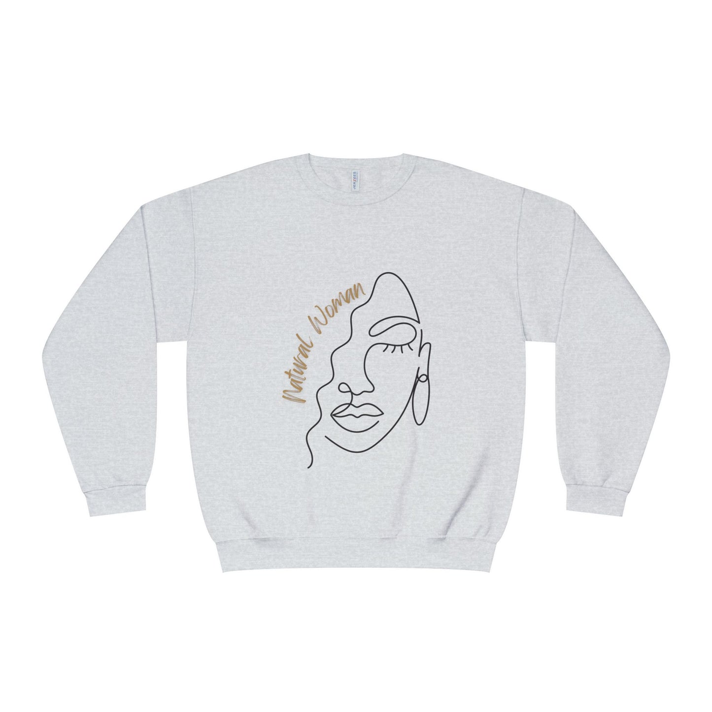Natural Woman Half Face (BL) Crewneck Sweatshirt